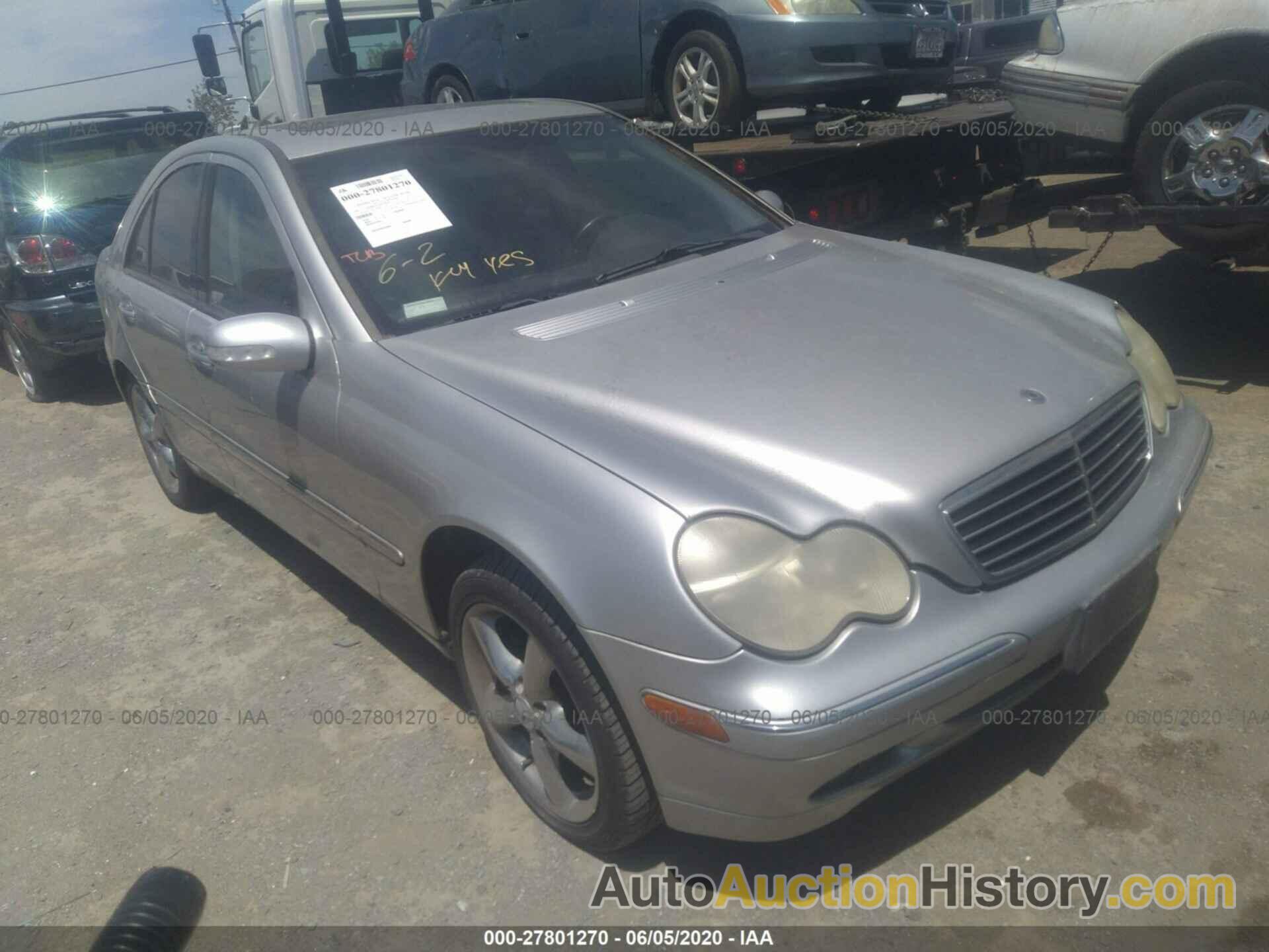 MERCEDES-BENZ C 240, WDBRF61J62F184486