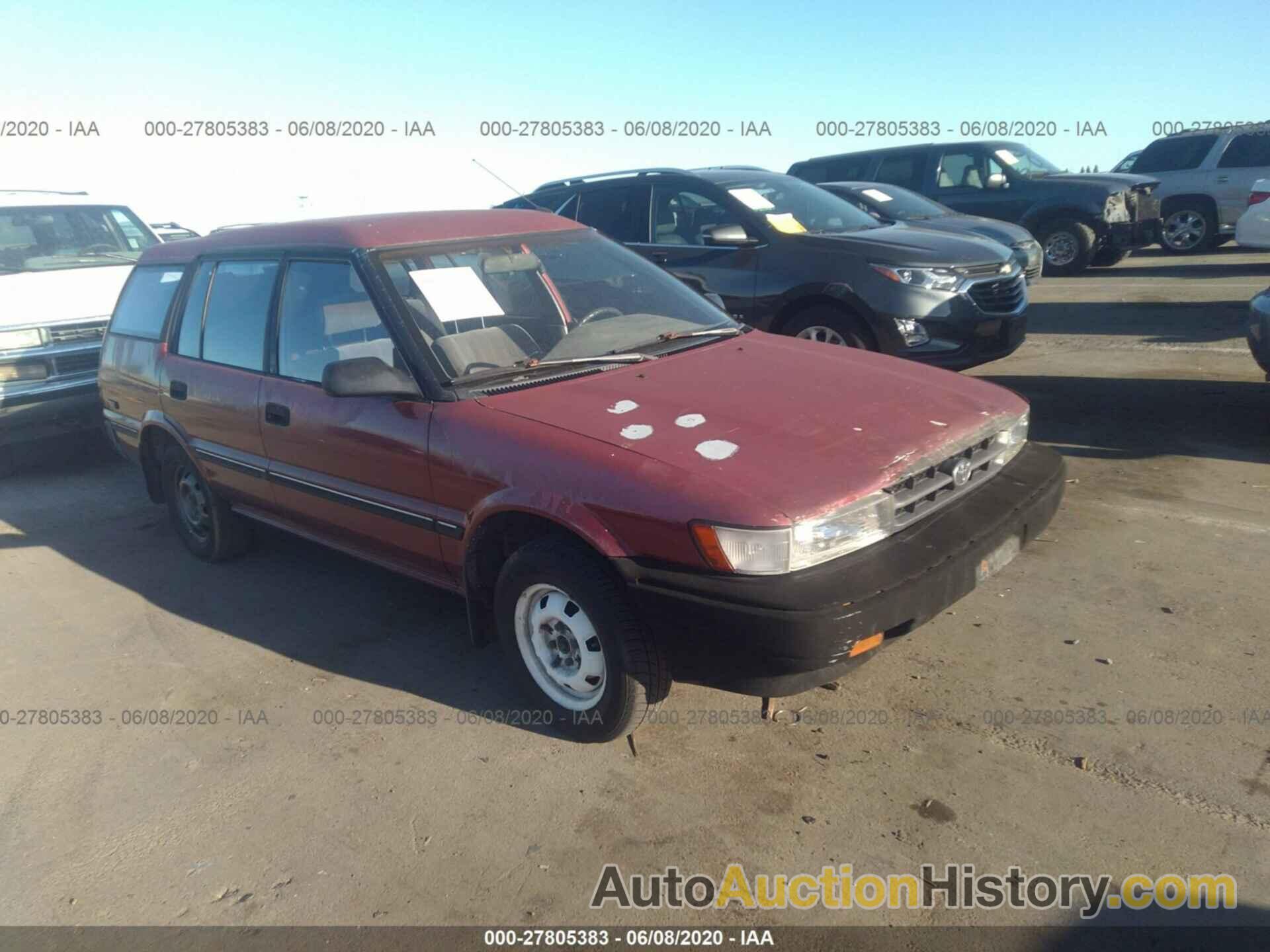 TOYOTA COROLLA DLX, JT2AE94V5N3052416