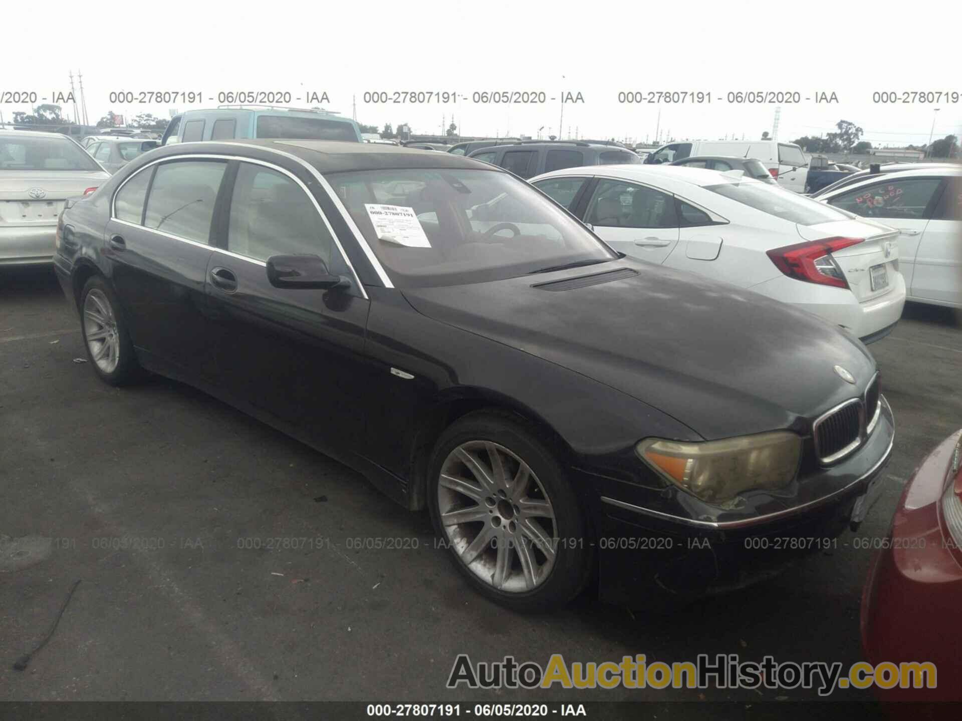 BMW 745 LI, WBAGN63474DS49649