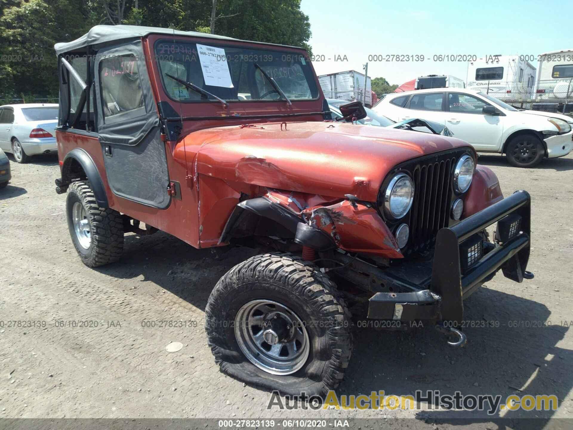 JEEP JEEP CJ7, 1JCCF87E1ET010021