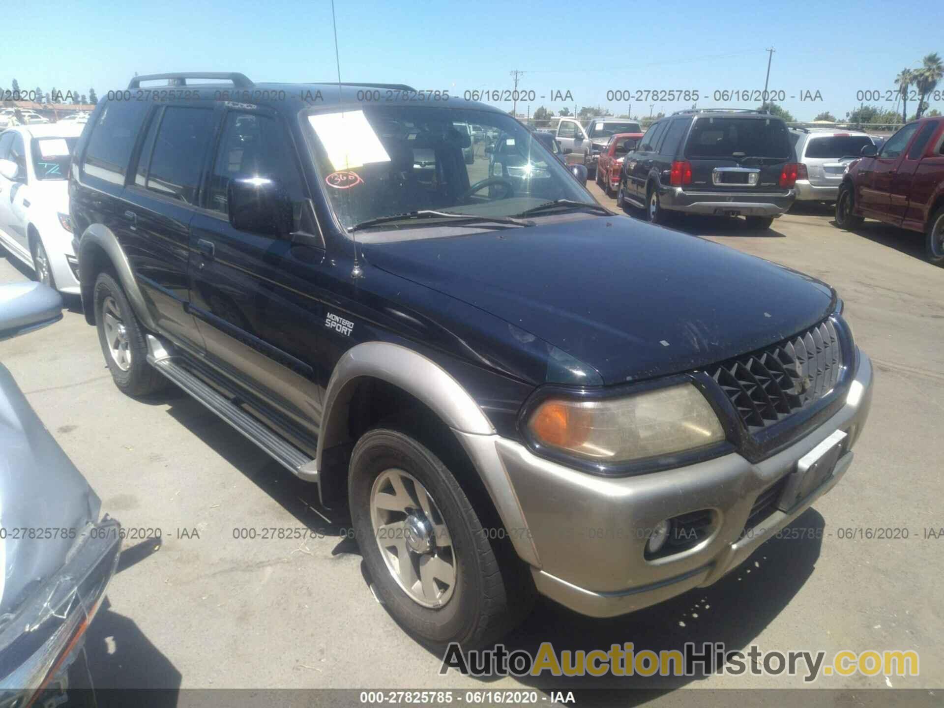 MITSUBISHI MONTERO SPORT LIMITED, JA4MT41R42P008815