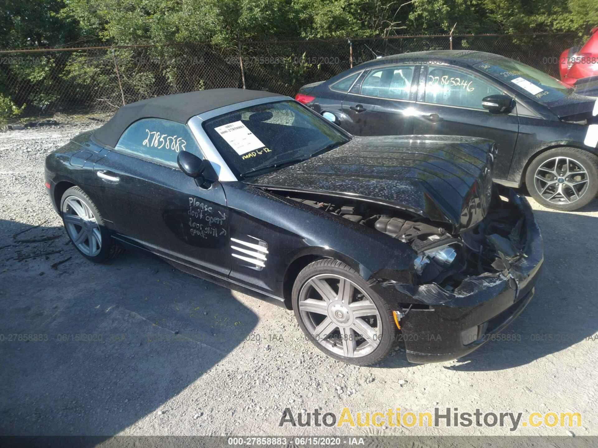 Chrysler Crossfire LIMITED, 1C3AN65L26X061107