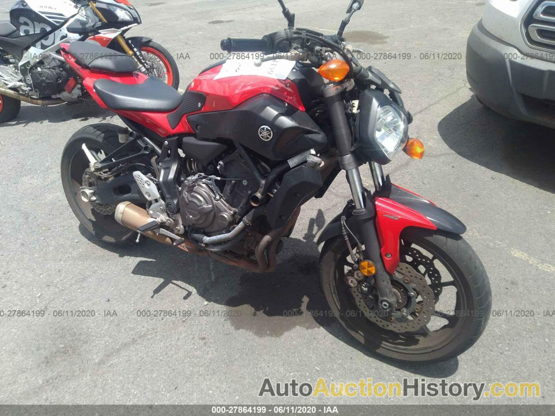 Yamaha FZ07a, JYARM20E2HA000604