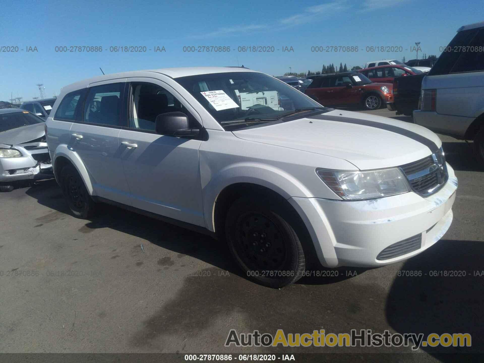 DODGE JOURNEY SE, 3D4GG47B59T524613