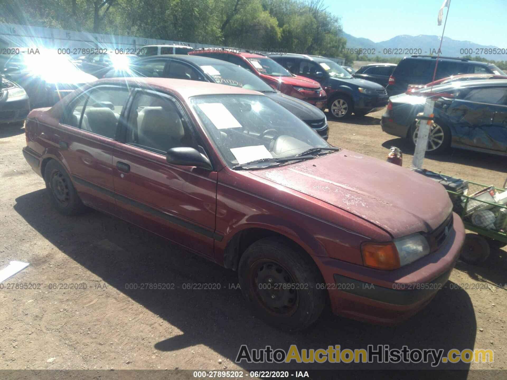 TOYOTA TERCEL DX, JT2EL56E8S7001817