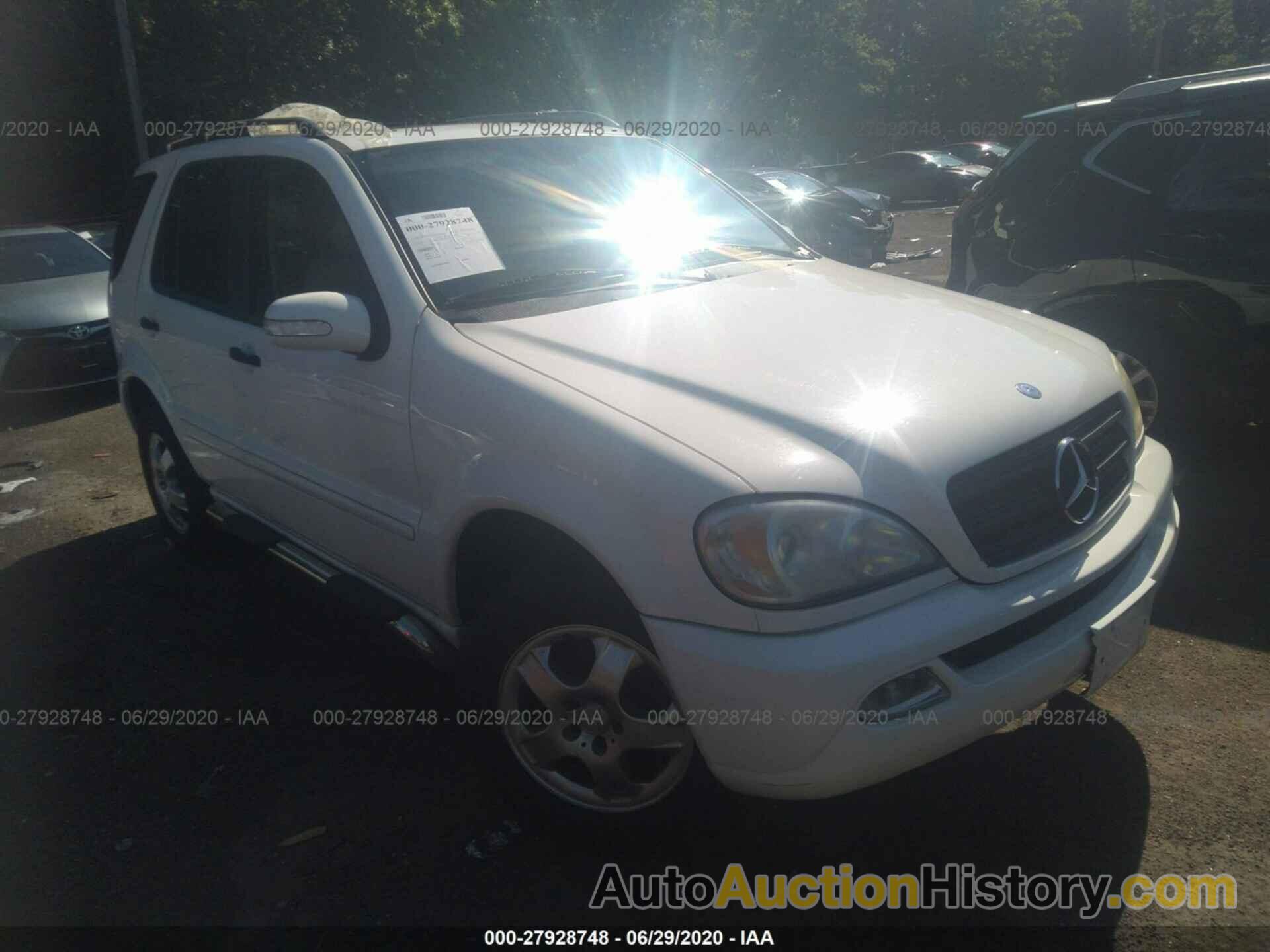 MERCEDES-BENZ ML 350, 4JGAB57E94A504572