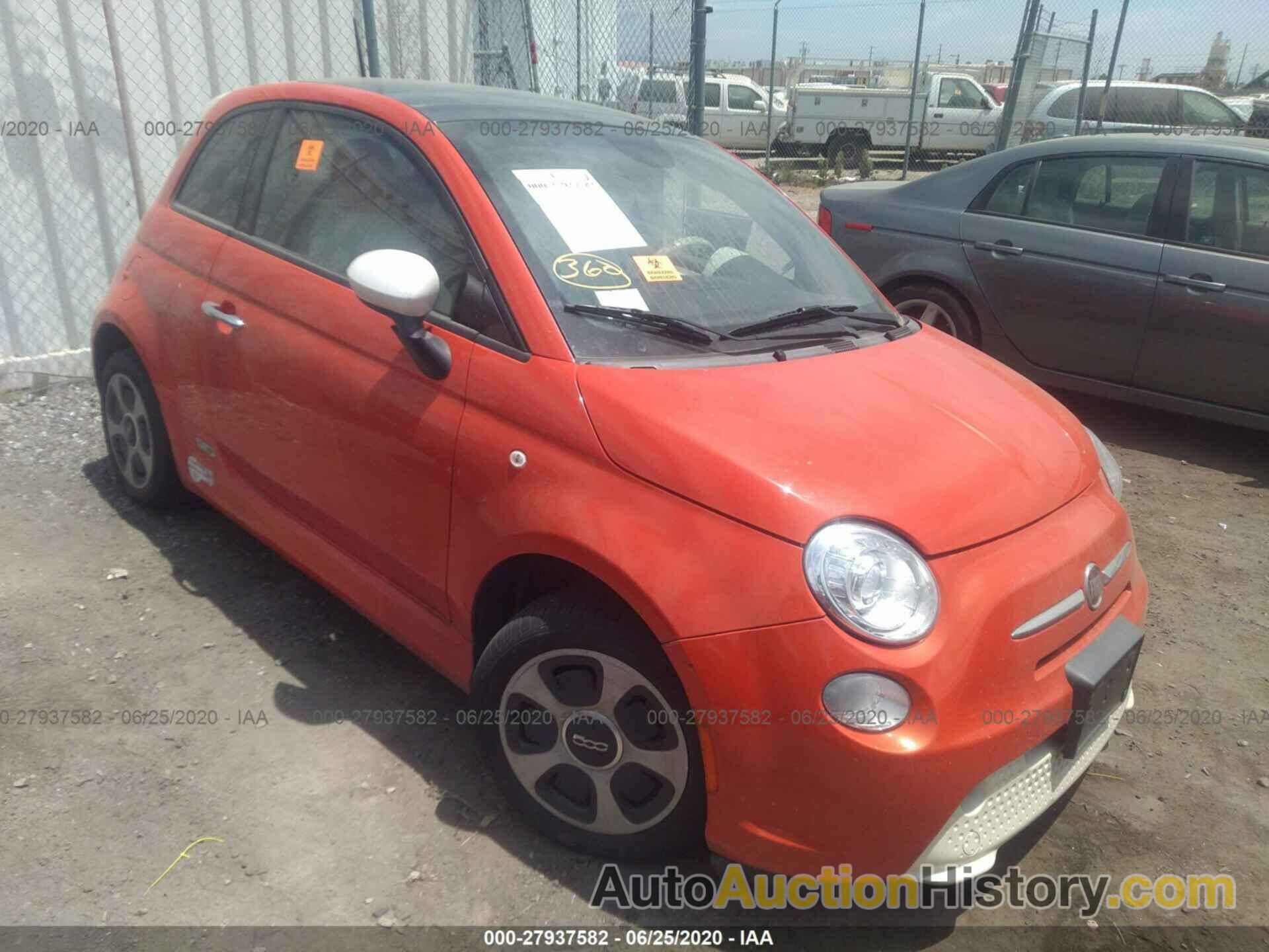 FIAT 500E BATTERY ELECTRIC ELECTRIC, 3C3CFFGE0DT727636