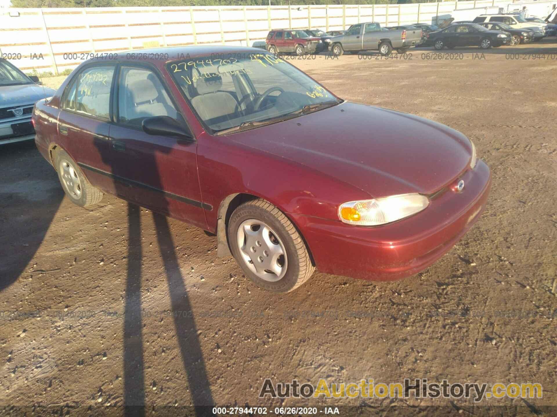 CHEVROLET GEO PRIZM LSI, 1Y1SK5487XZ444106