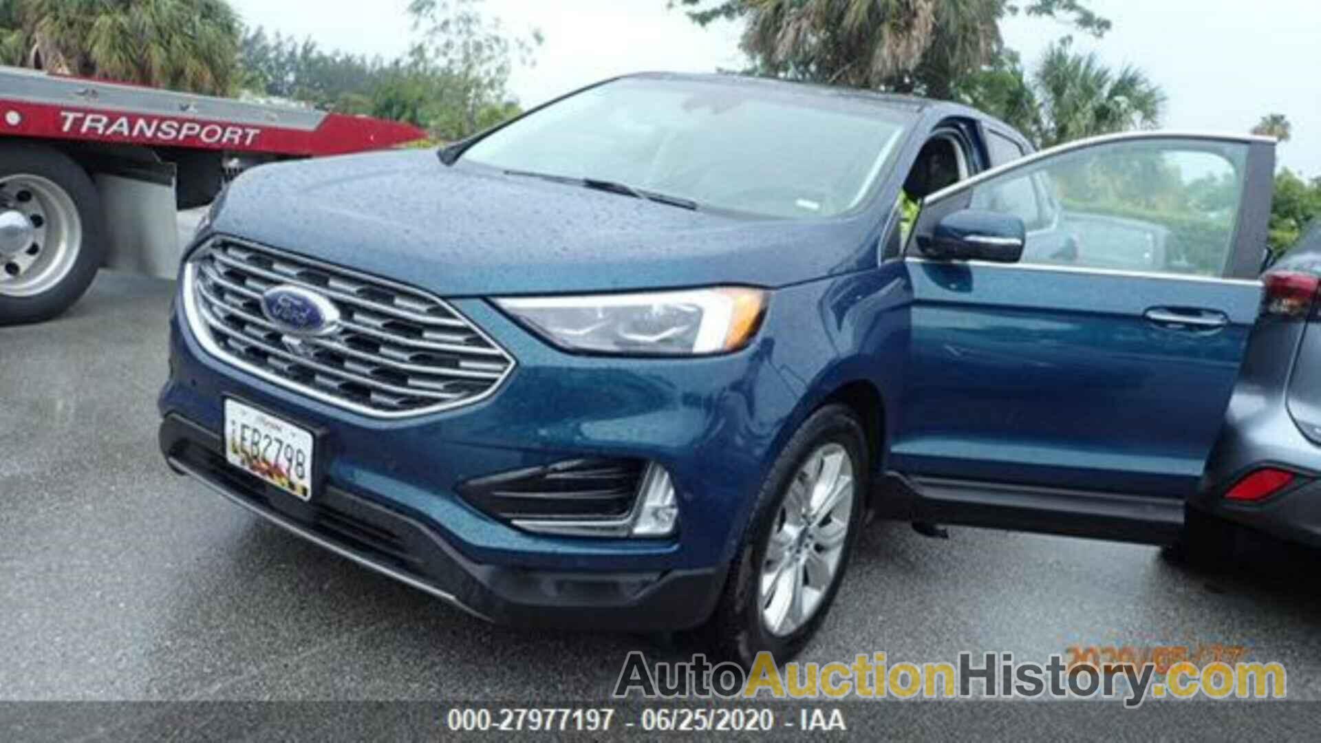 FORD EDGE TITANIUM, 2FMPK4K94LBA16227