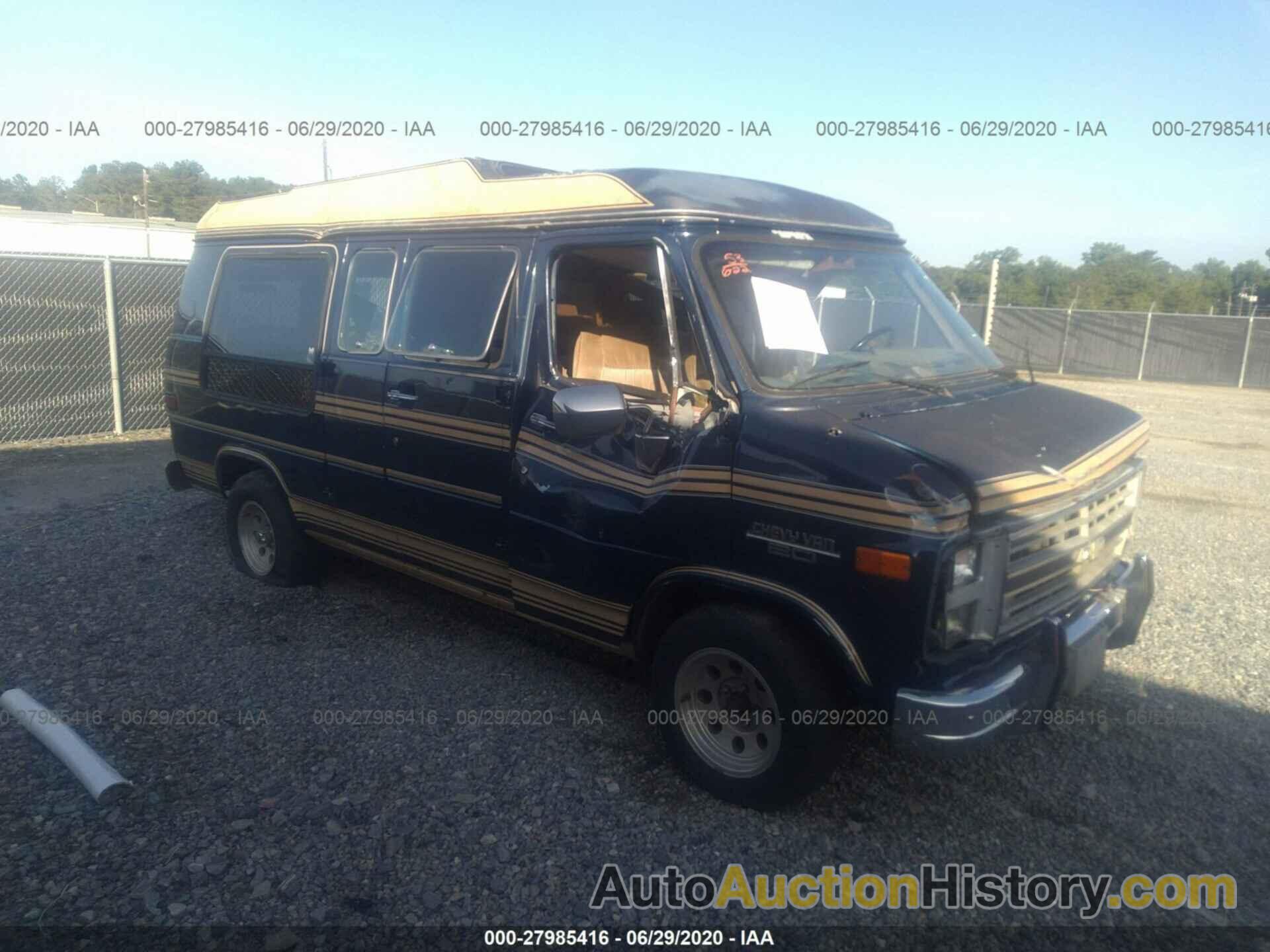 CHEVROLET SPORTVAN / VAN G20, 1GBEG25K1H7174898