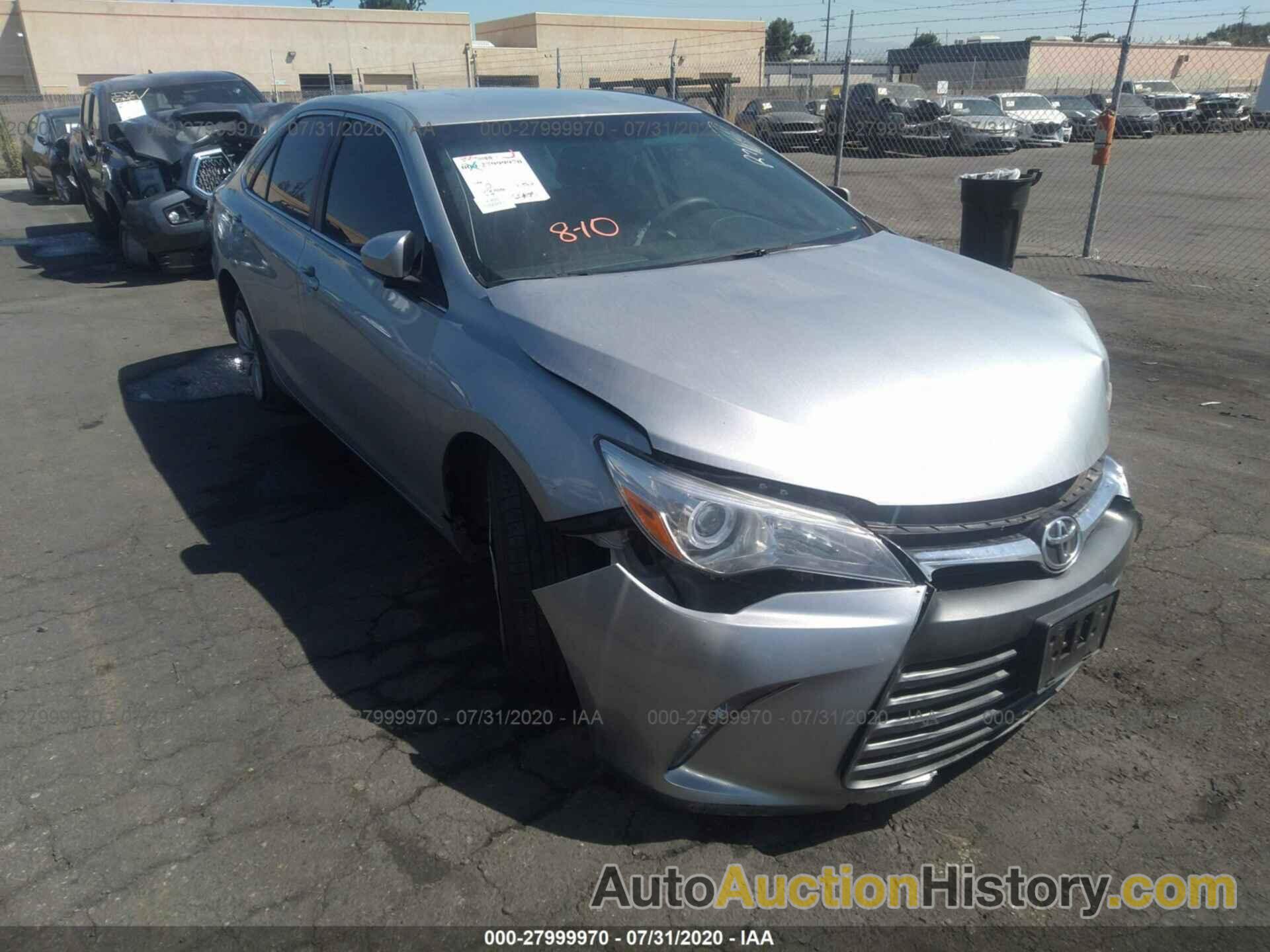 TOYOTA CAMRY XLE/SE/LE/XSE, 4T4BF1FK2FR466084