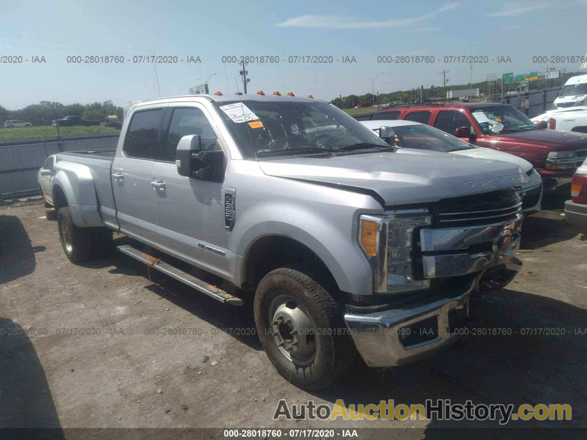 FORD SUPER DUTY F-350 DRW LARIAT, 1FT8W3DT7HEC14683