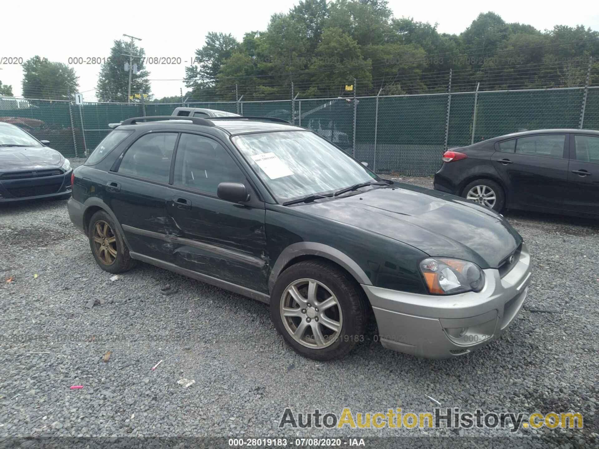 SUBARU IMPREZA WAGON (NATL) OUTBACK, JF1GG68525H811312