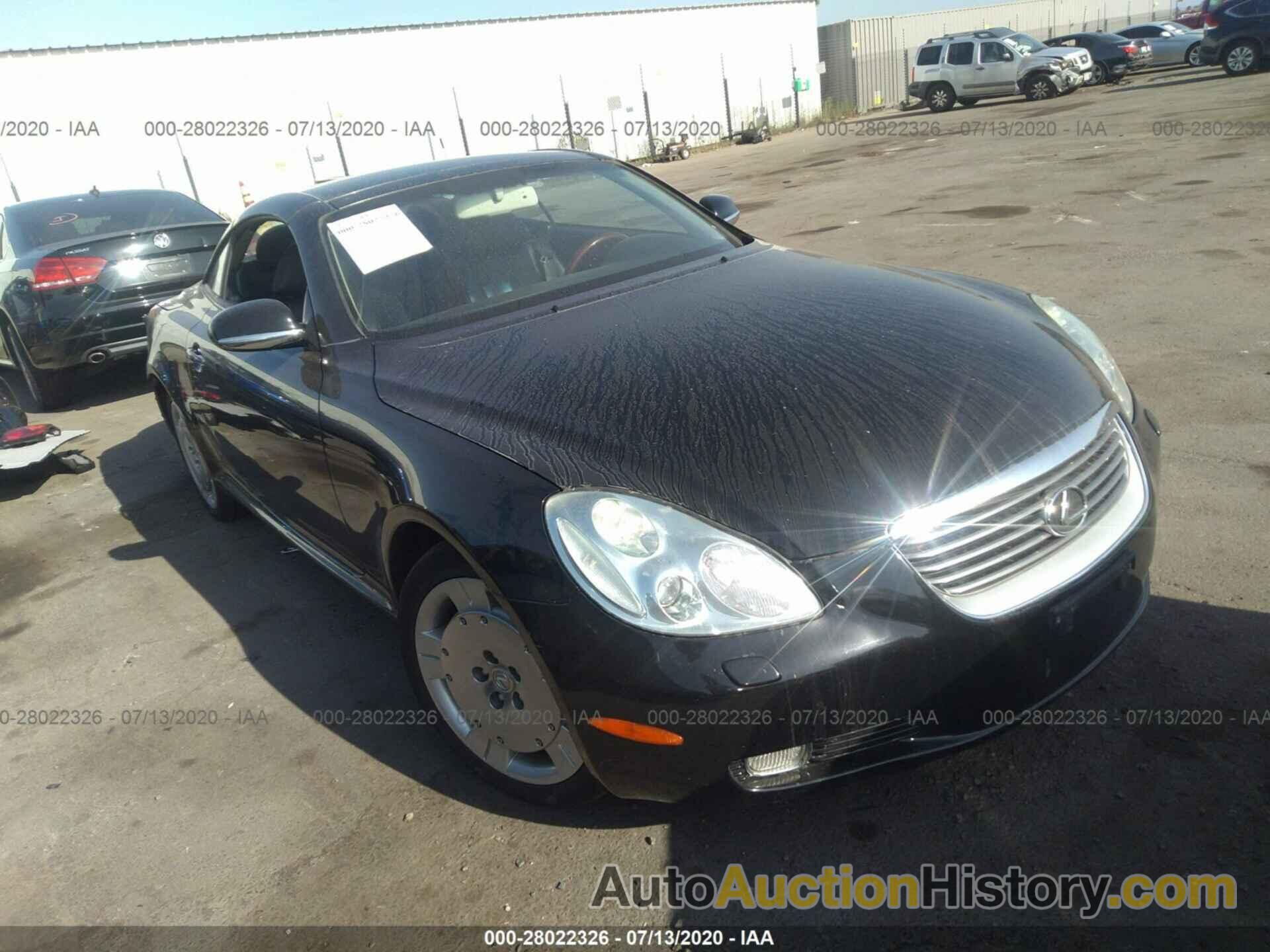 LEXUS SC 430, JTHFN48Y150066642