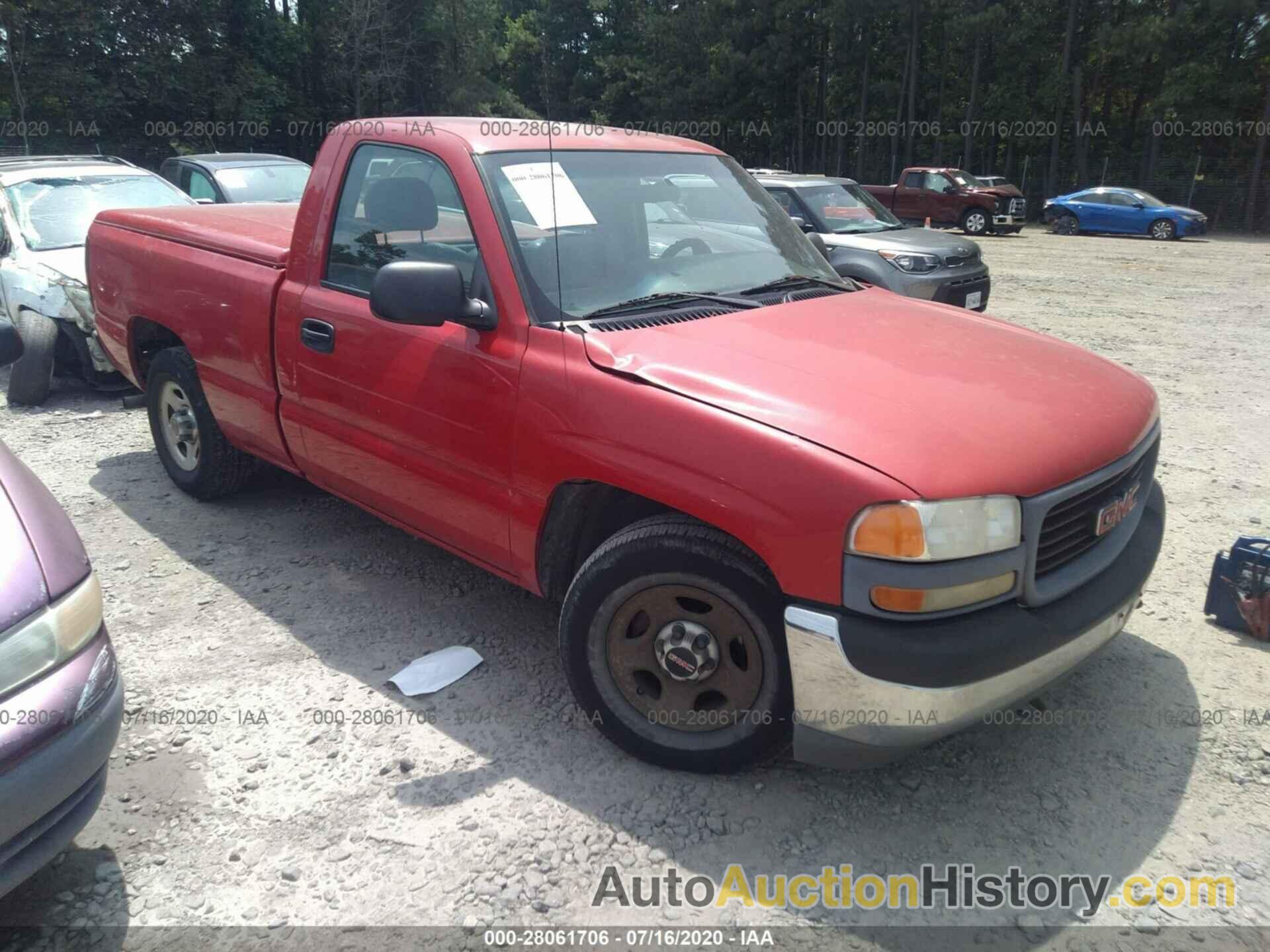 GMC NEW SIERRA C1500, 1GTEC14W12Z123564