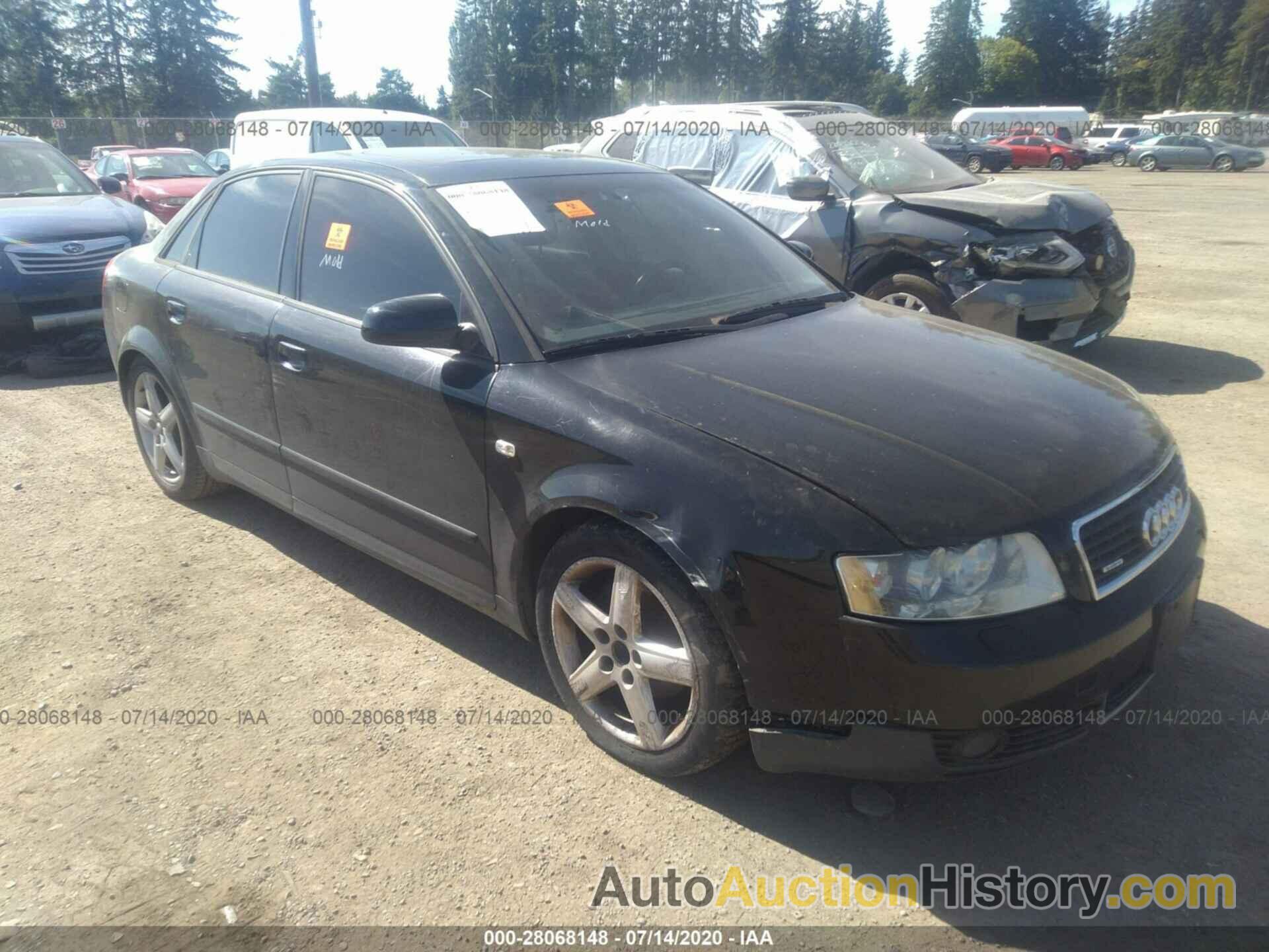 AUDI A4 1.8T QUATTRO, WAULC68E62A158473