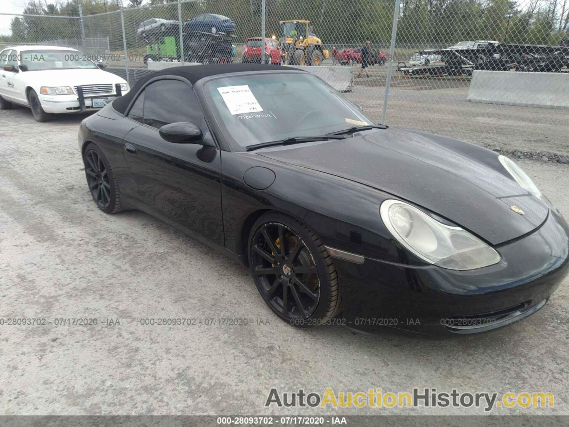 PORSCHE 911 CARRERA, WP0CA2998YS650136