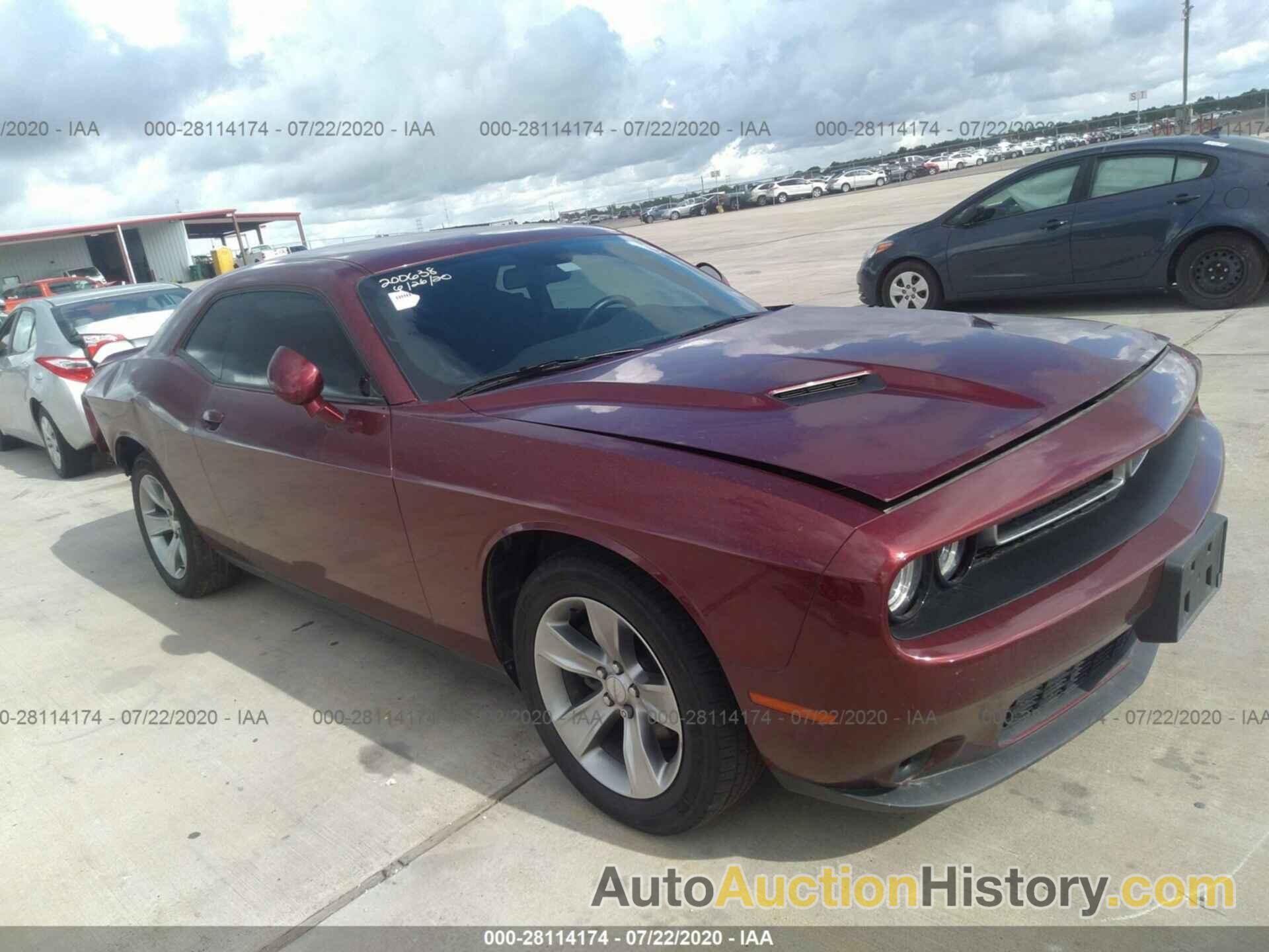 DODGE CHALLENGER SXT, 2C3CDZAG0KH503886