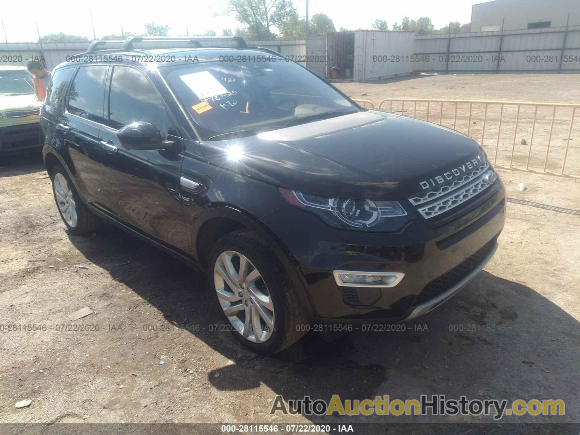 LAND ROVER DISCOVERY SPORT HSE LUXURY, SALCT2BG3HH636055