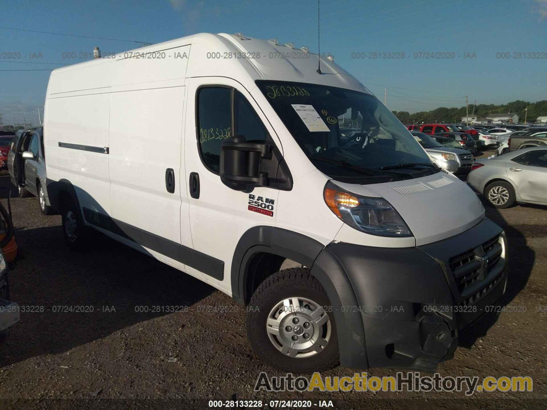 RAM PROMASTER CARGO VAN, 3C6TRVDG9HE544305