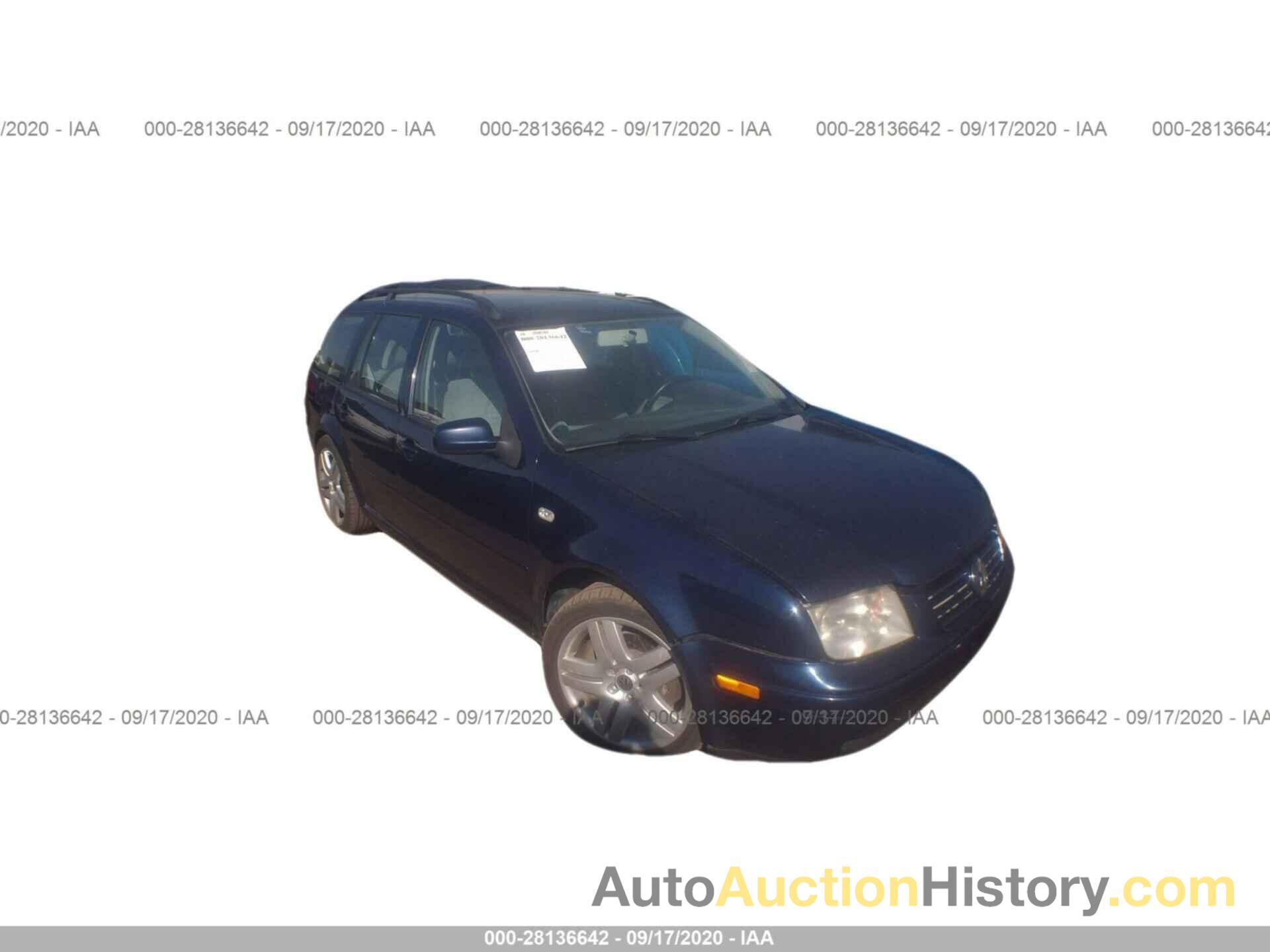 VOLKSWAGEN JETTA WAGON GLS, WVWSR61J64W161450