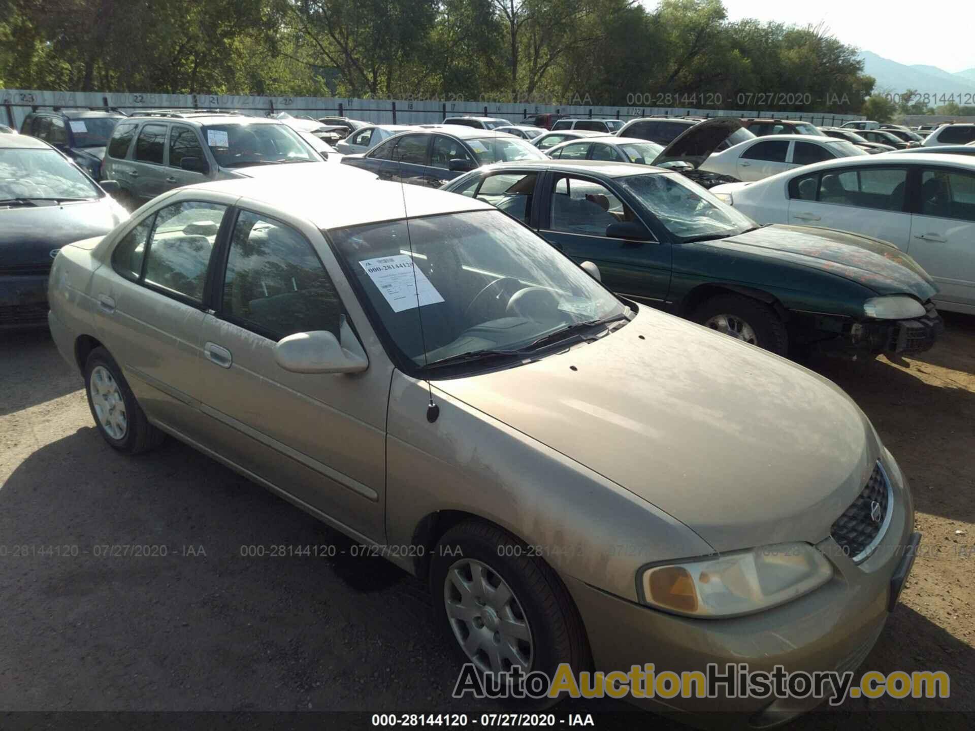 NISSAN SENTRA GXE, 3N1CB51D01L462507