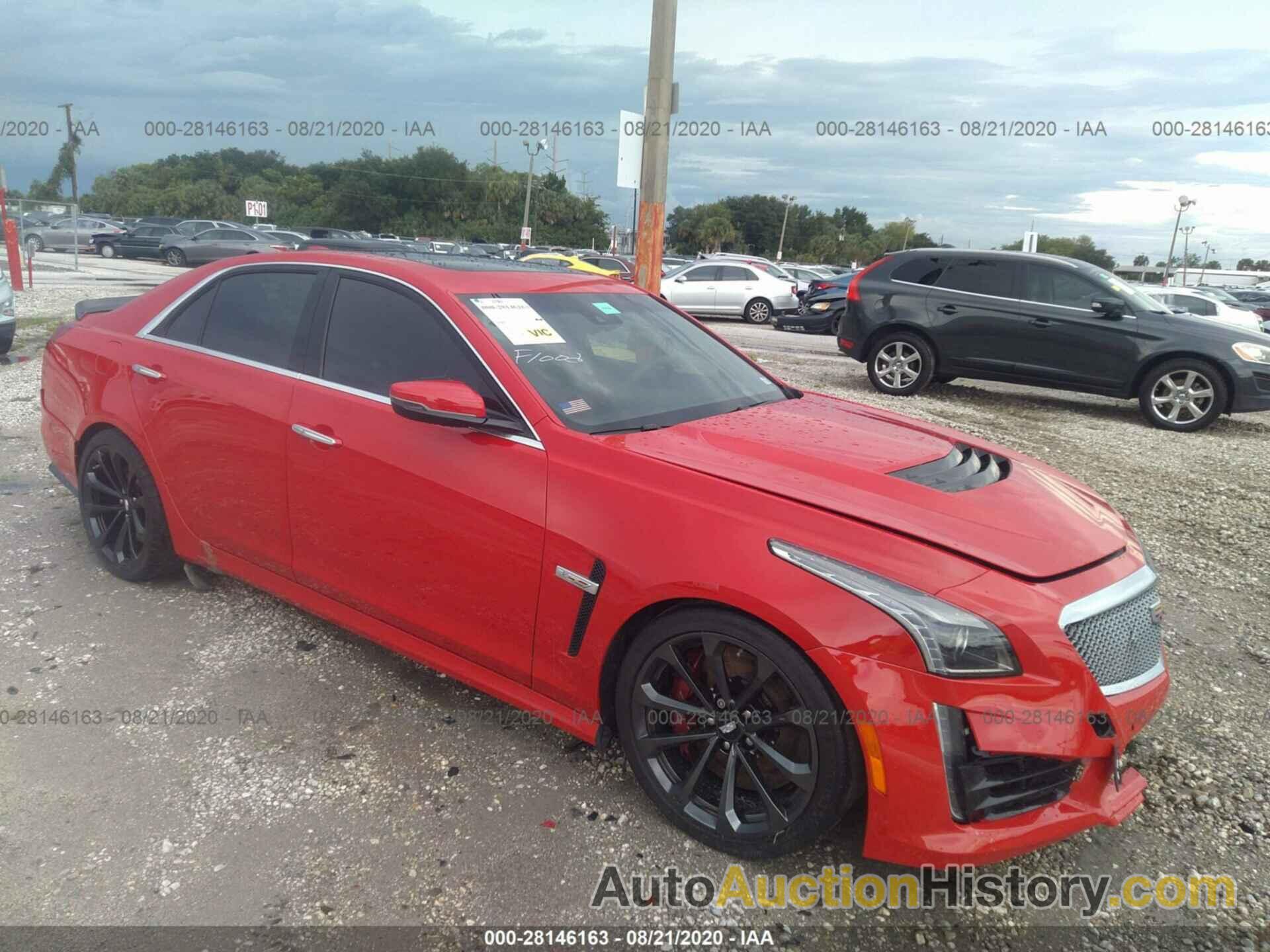 CADILLAC CTS-V SEDAN, 1G6A15S67K0104202