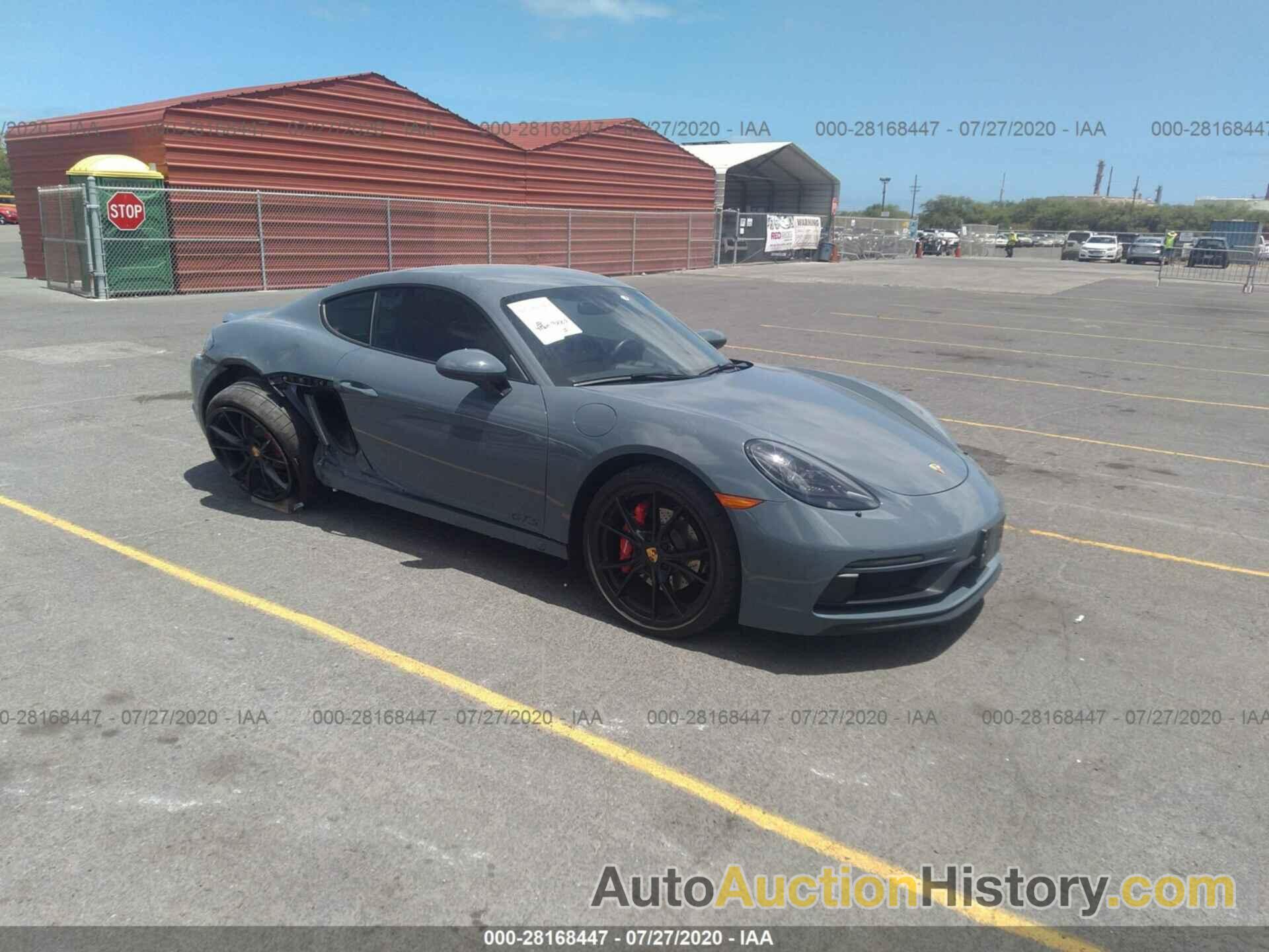 PORSCHE 718 CAYMAN GTS, WP0AB2A82JK279472