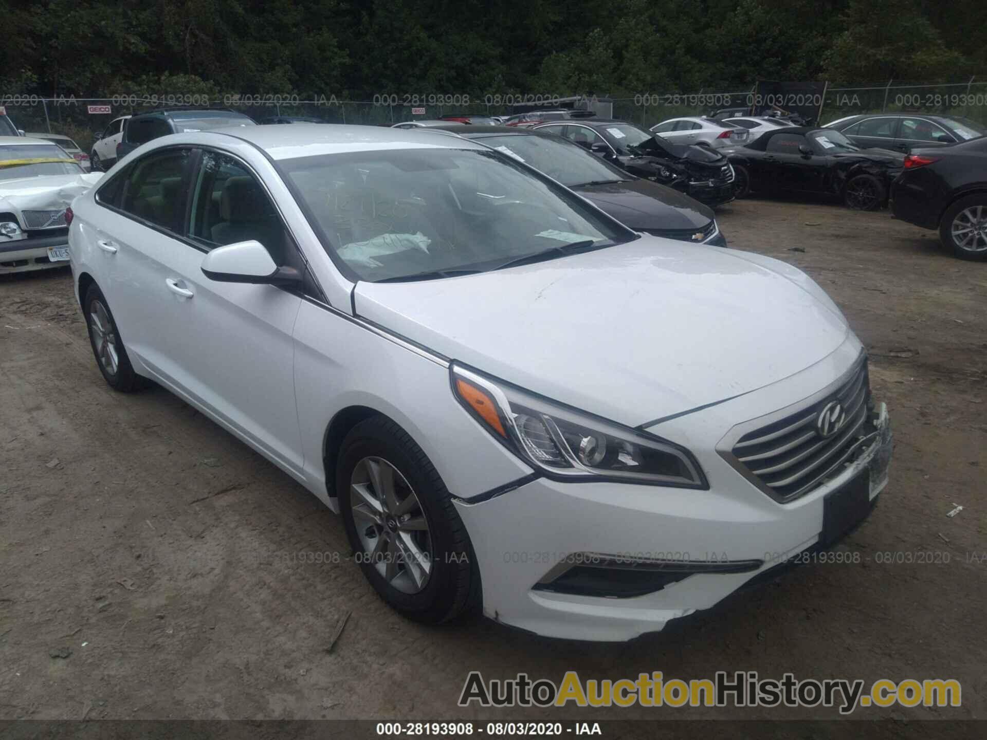 HYUNDAI SONATA 2.4L SE, 5NPE24AF9FH030944