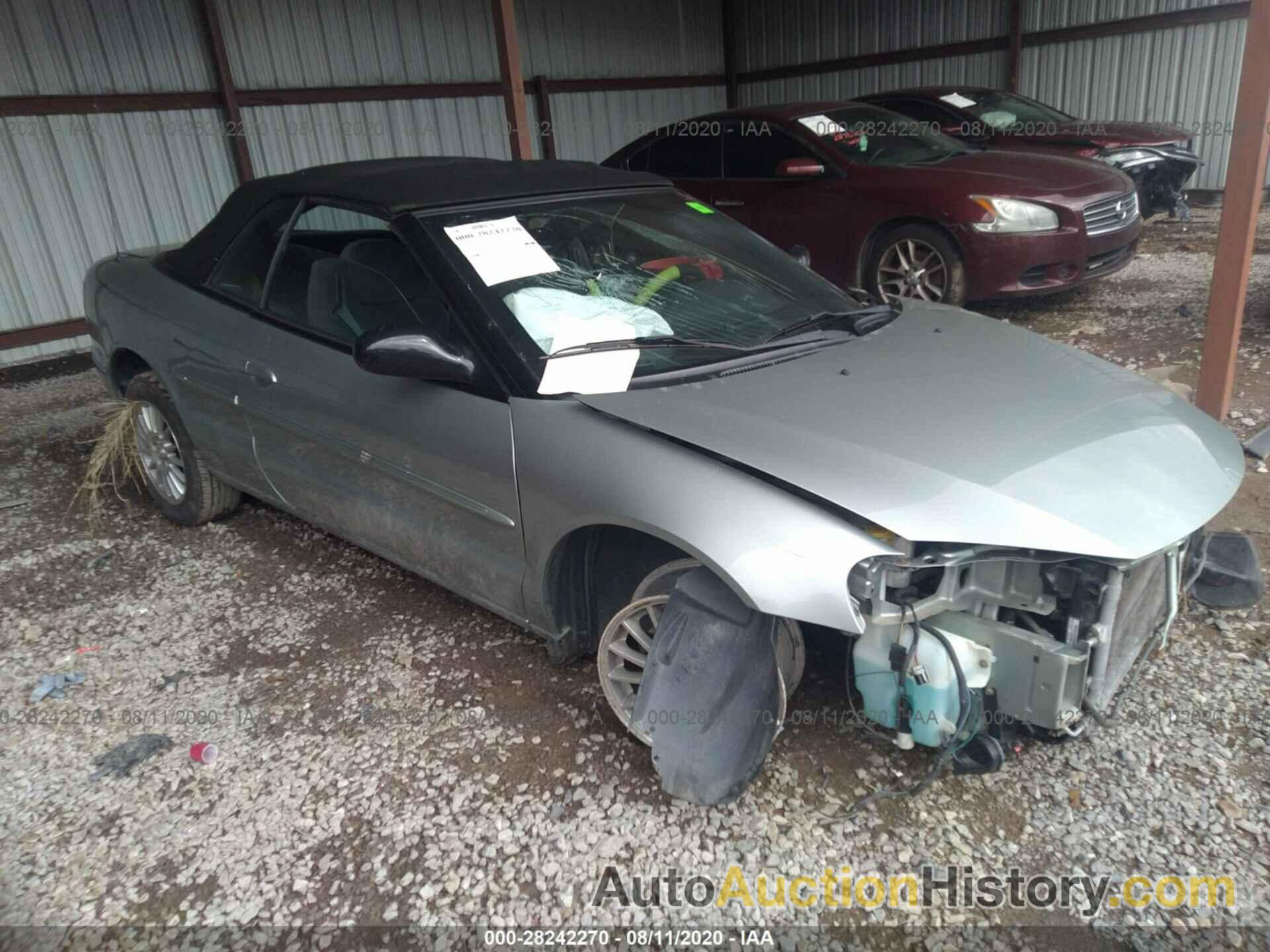 CHRYSLER SEBRING CONV TOURING, 1C3EL55R36N108646