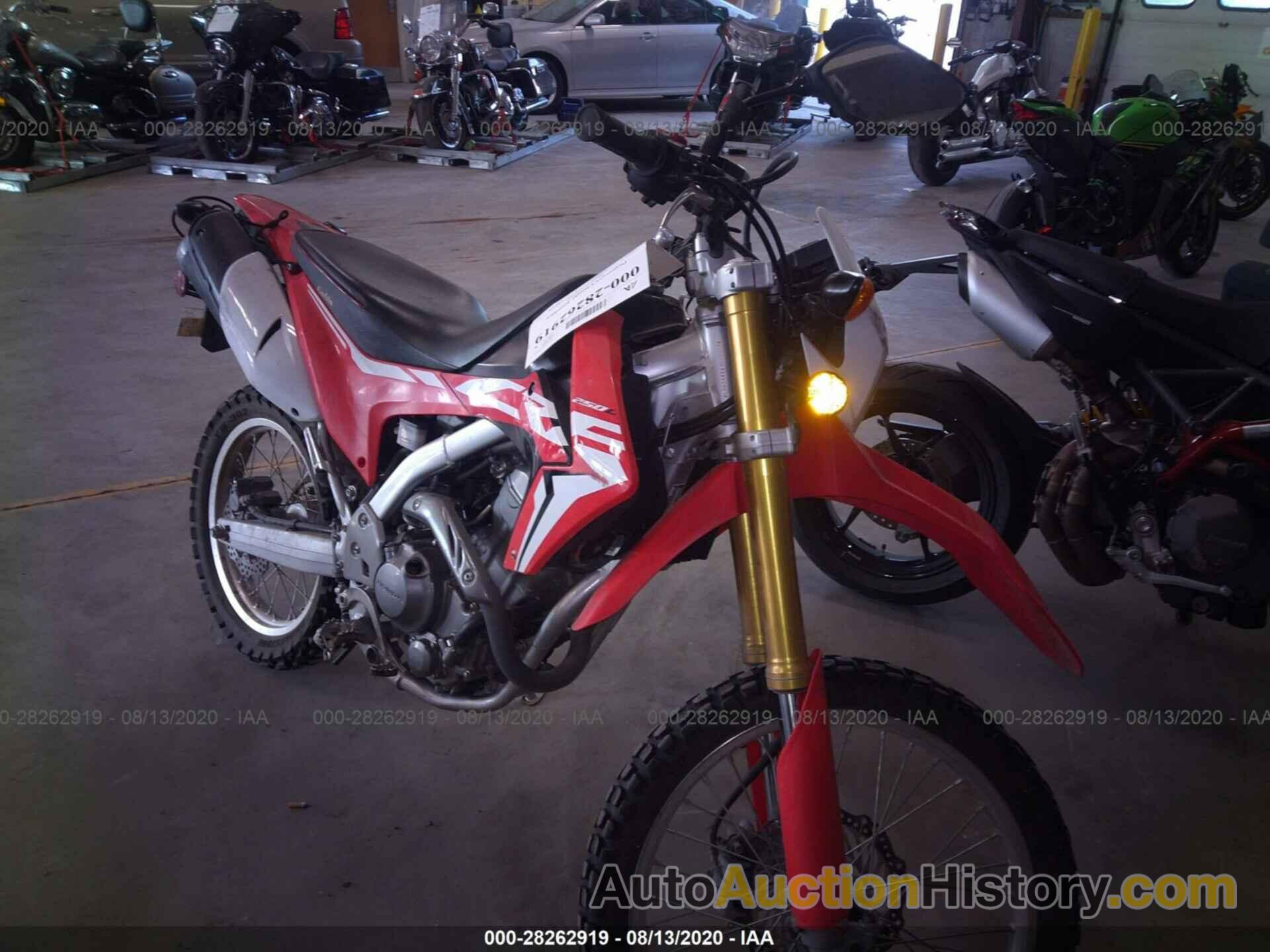 HONDA CRF250 L/RL, MLHMD4413H5000778