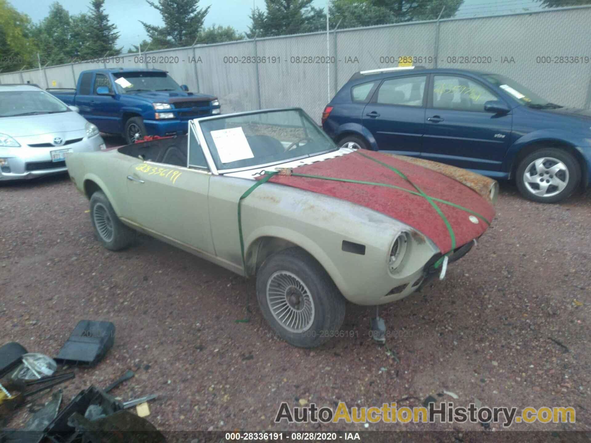 FIAT 124 SPIDER, 124CS10108409