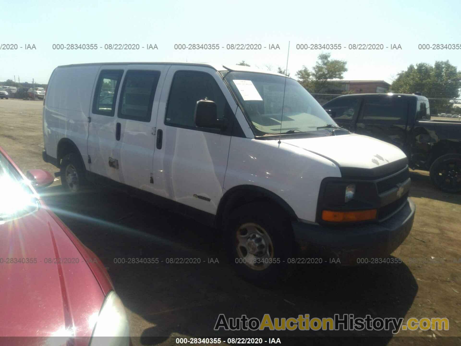 CHEVROLET EXPRESS CARGO VAN, 1GCGG25V661112458