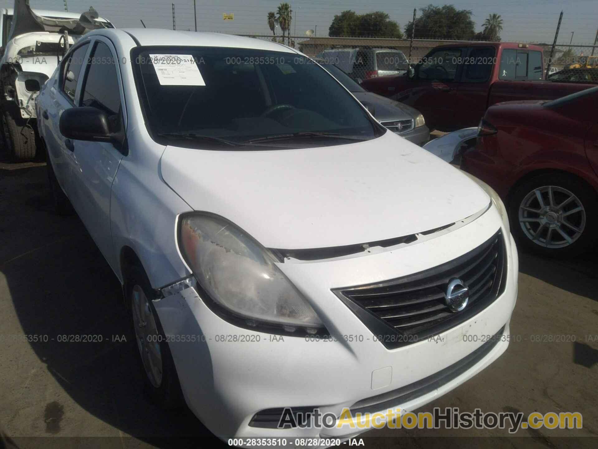 NISSAN VERSA S PLUS, 3N1CN7AP0EL815623