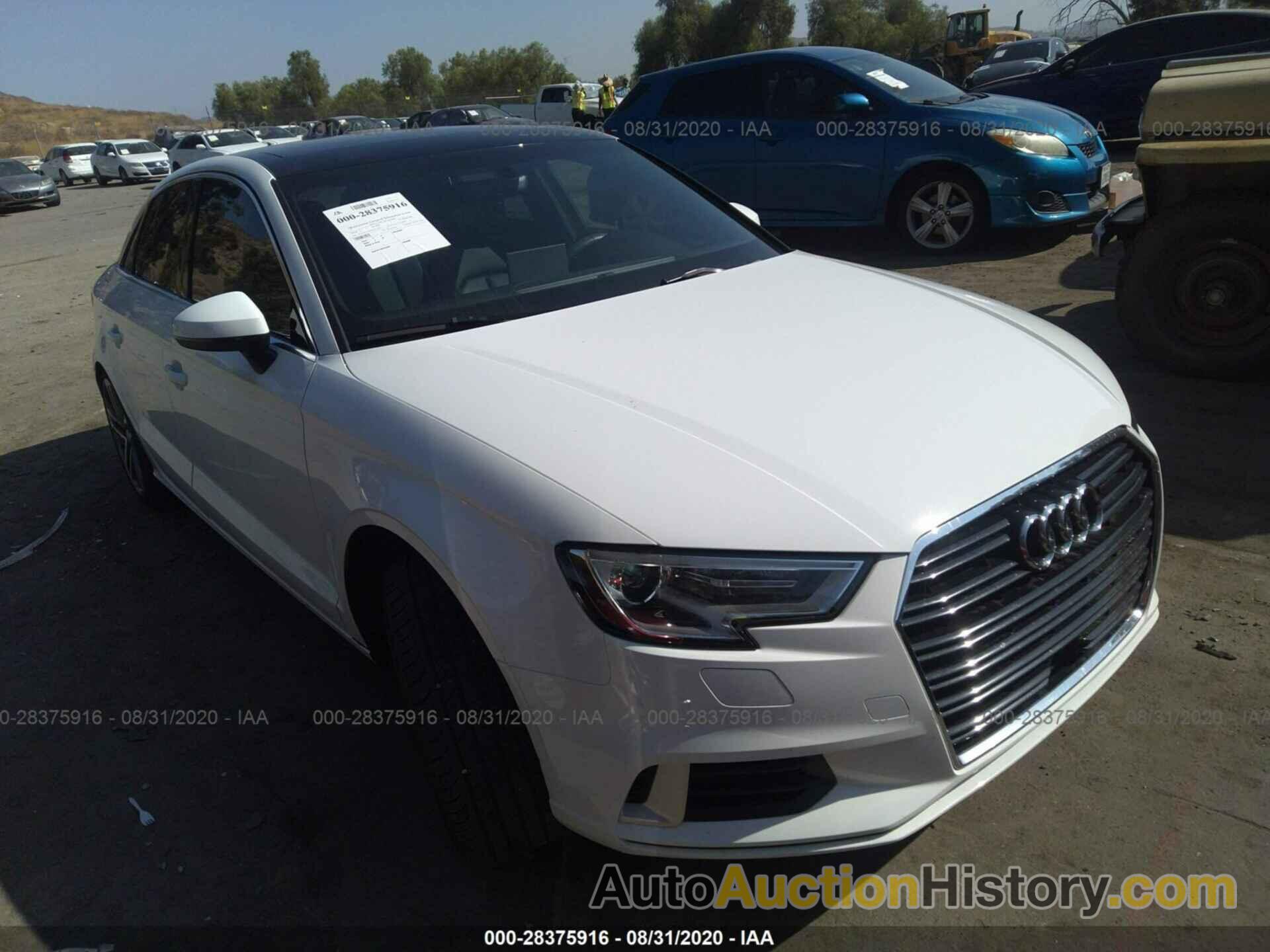 AUDI A3 SEDAN PREMIUM/TITANIUM PREMIUM, WAUAUGFF2K1013260