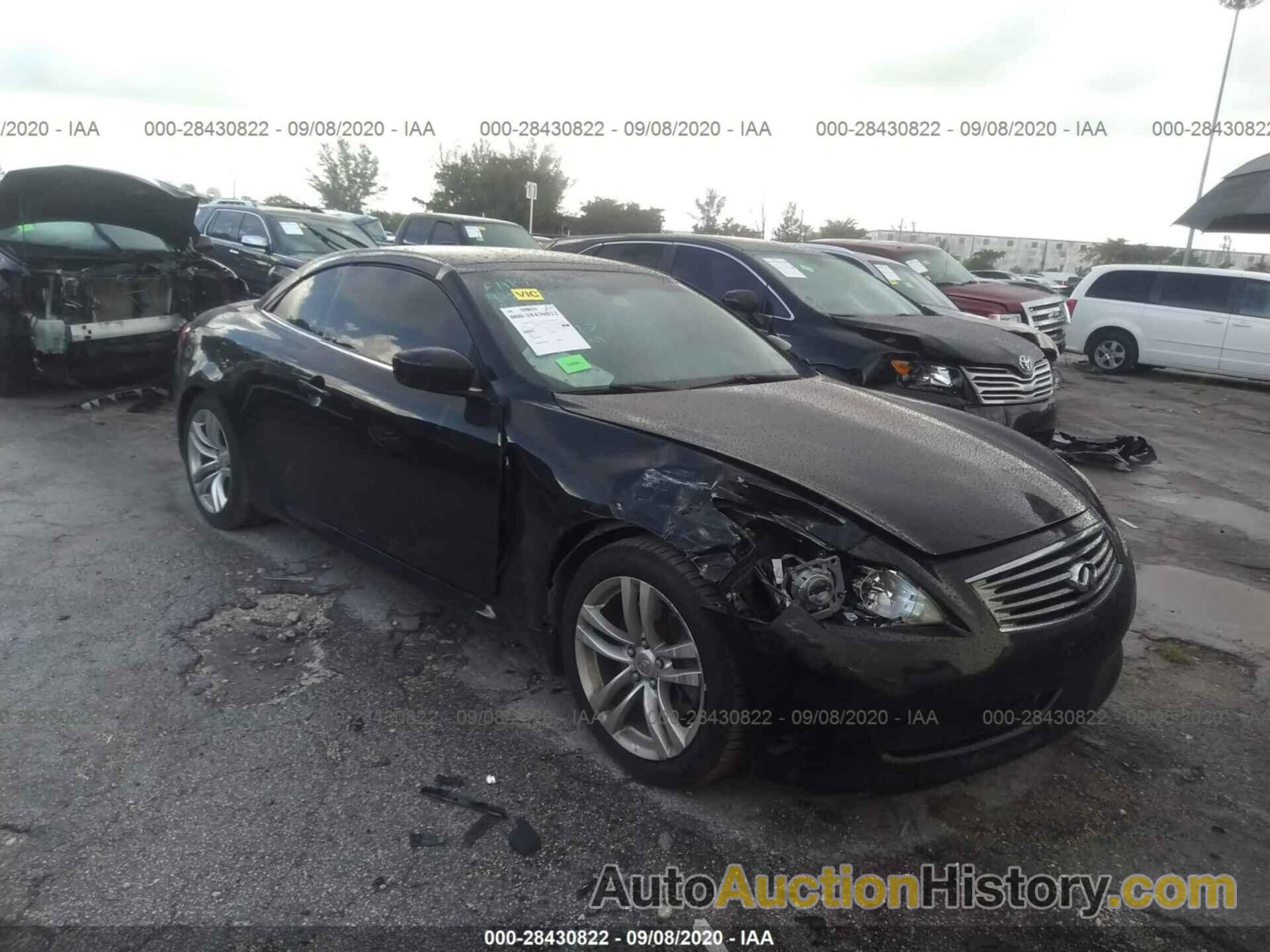 INFINITI G37 CONVERTIBLE BASE, JNKCV66E89M724172