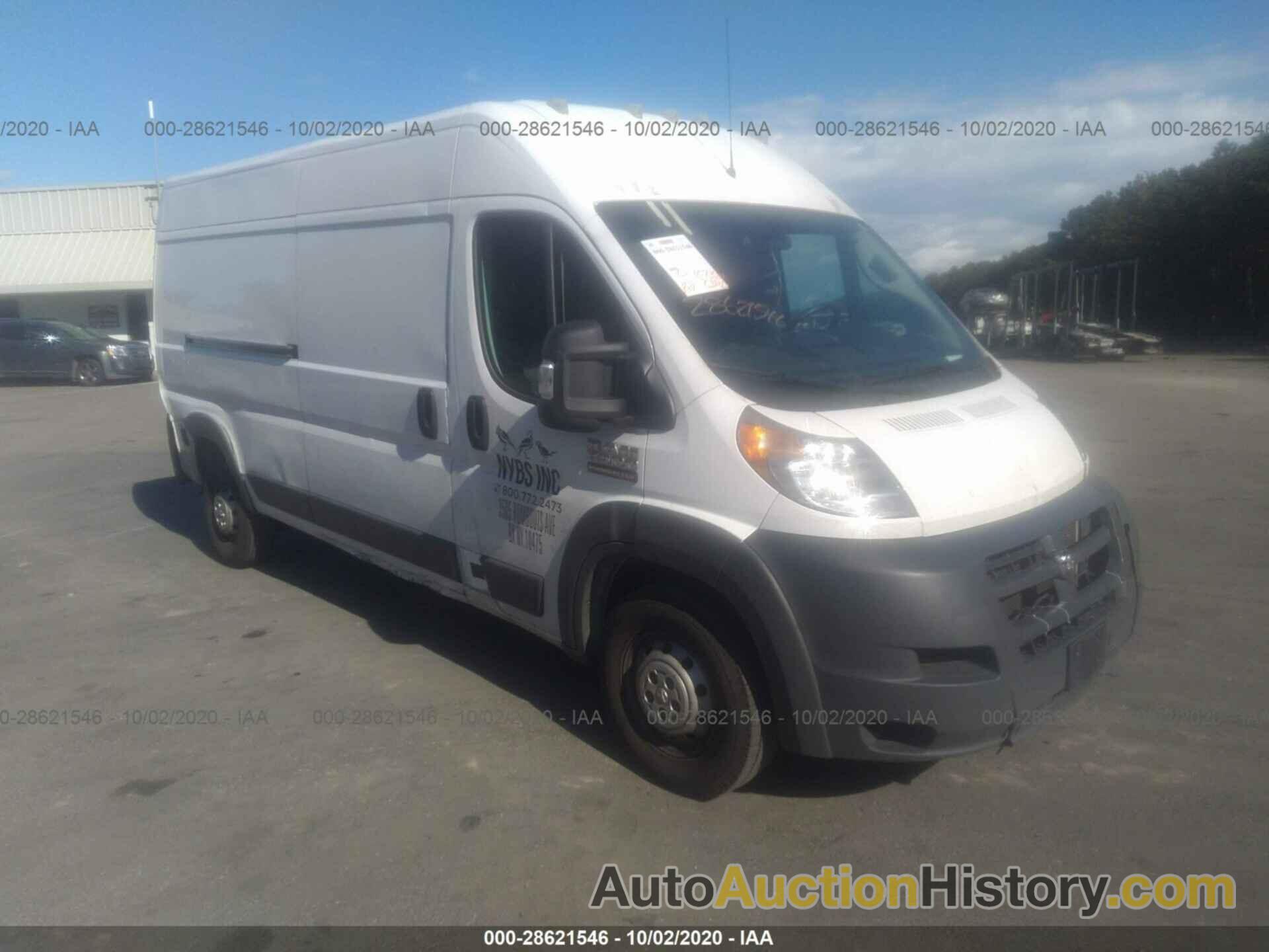 RAM PROMASTER CARGO VAN, 3C6TRVDG2HE550351