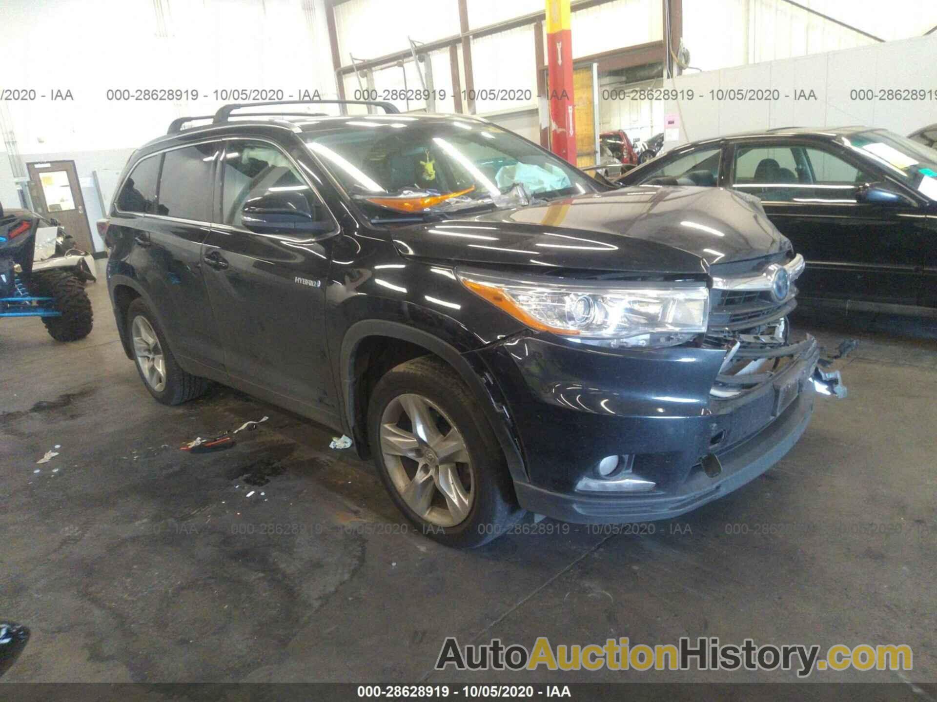 TOYOTA HIGHLANDER HYBRID LIMITED, 5TDDCRFH2FS008441