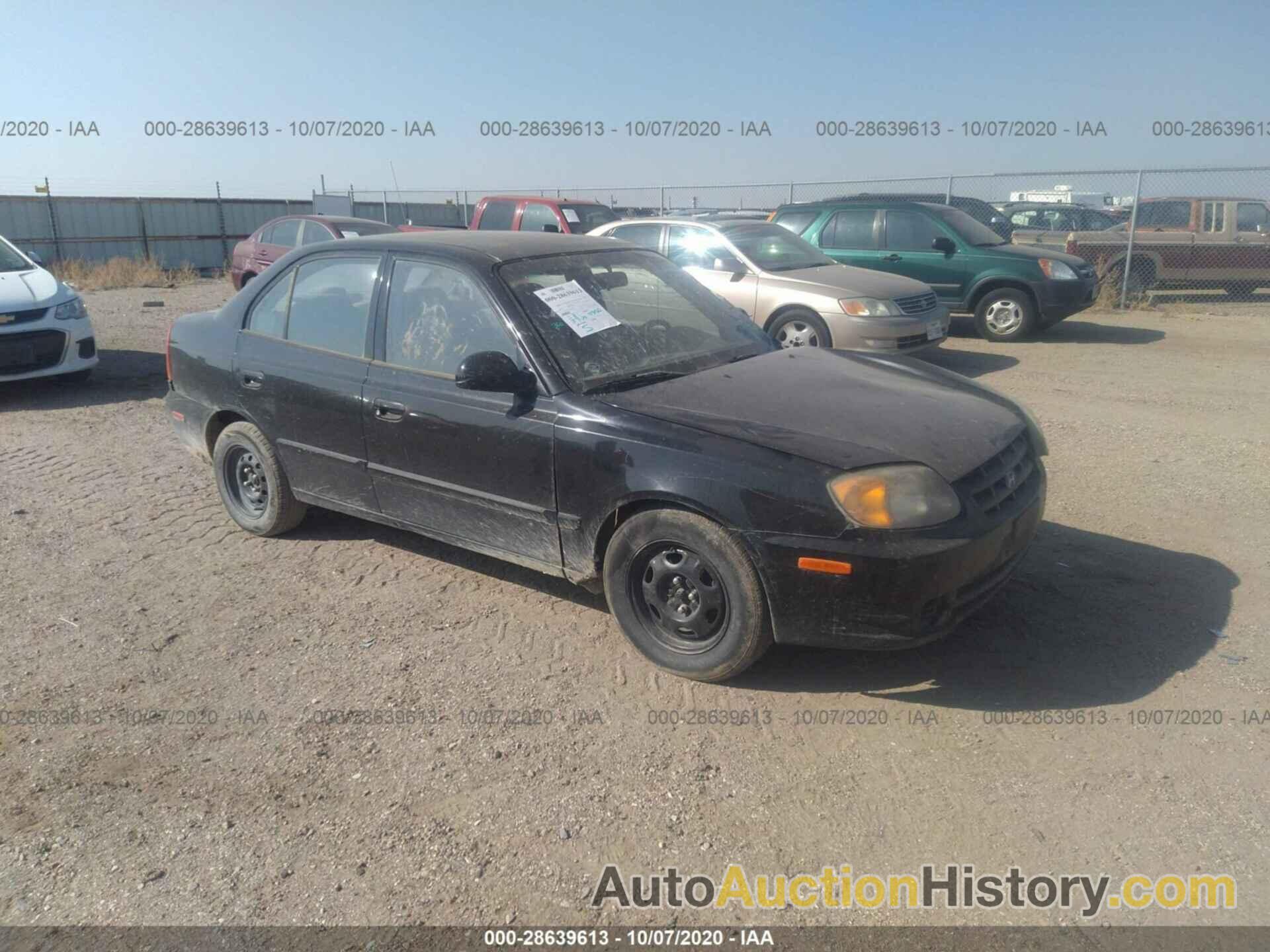 HYUNDAI ACCENT GLS, KMHCG45C75U617958