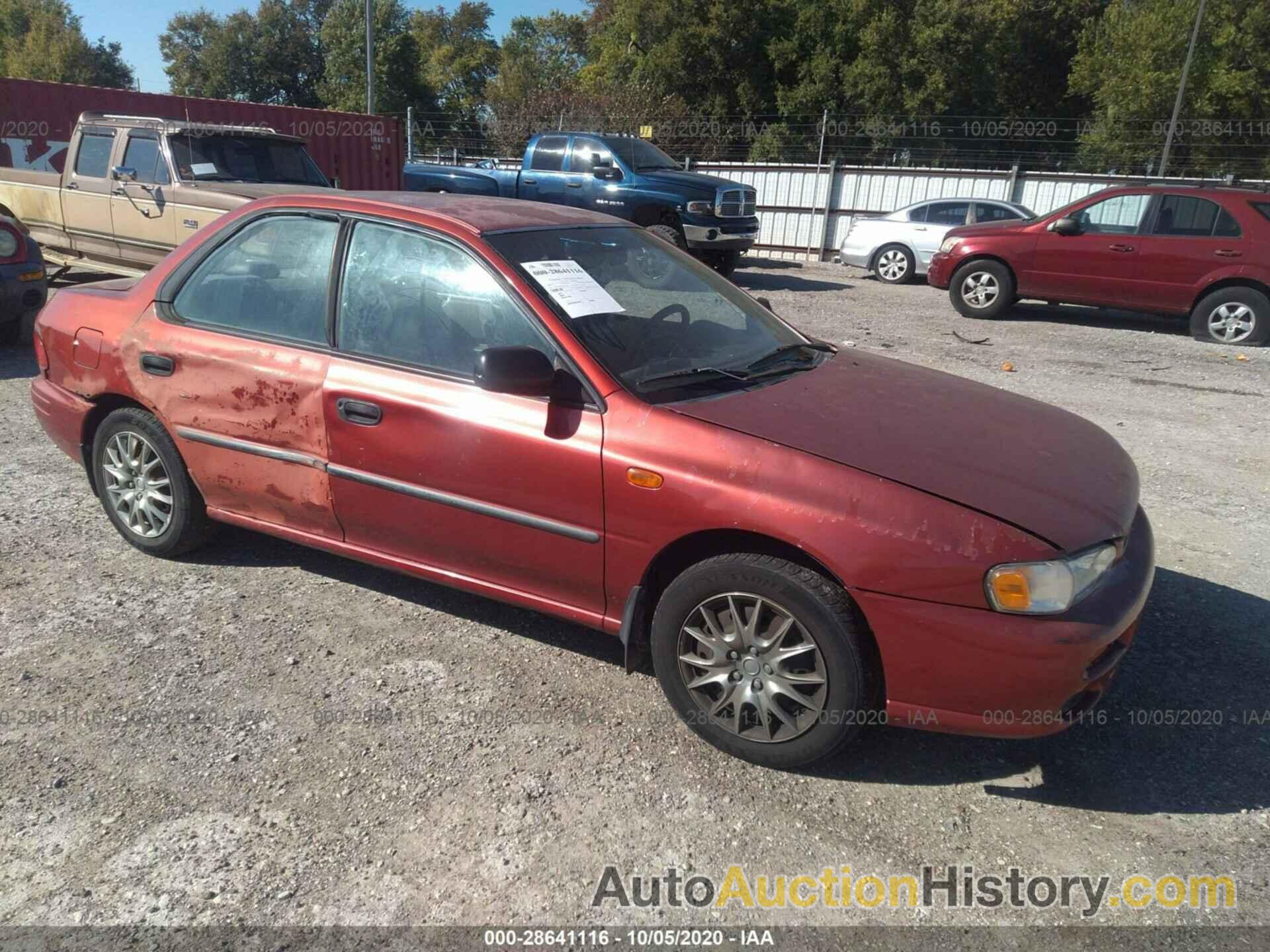 SUBARU IMPREZA SEDAN L, JF1GC4350YH503423