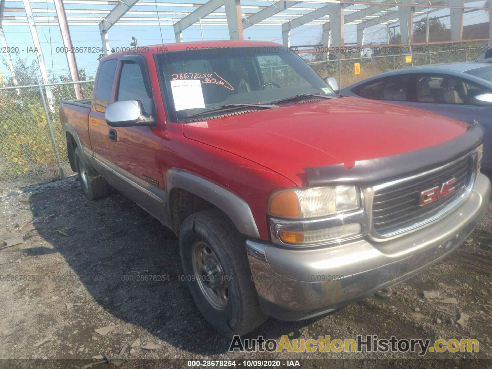 GMC SIERRA 2500 SLE, 1GTGK29U62Z341153