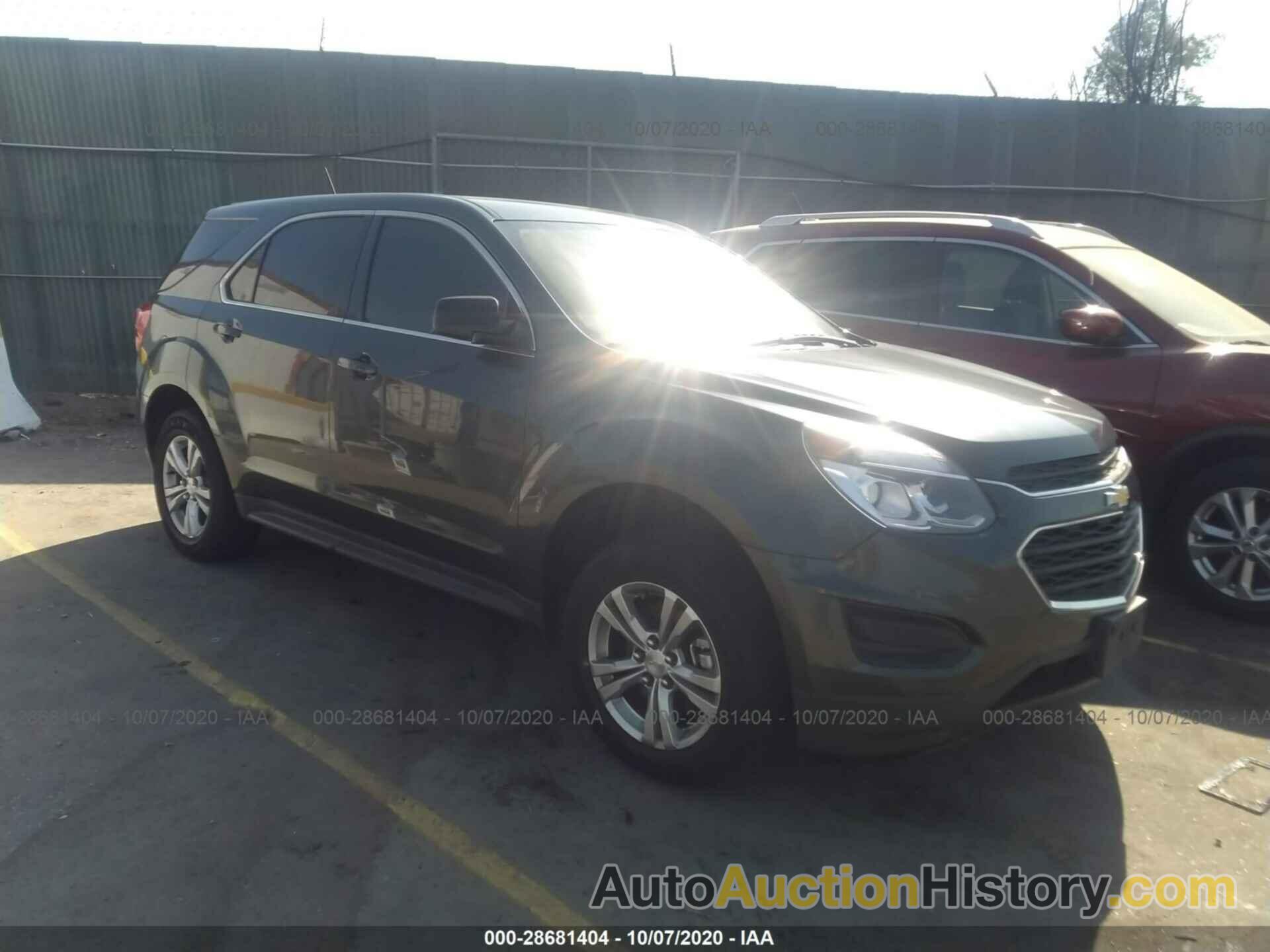 CHEVROLET EQUINOX LS, 2GNALBEK6H1512970