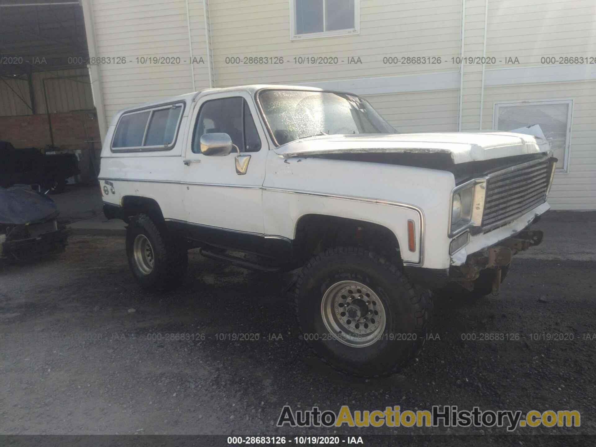 CHEVROLET BLAZER K10, CKL188Z218678