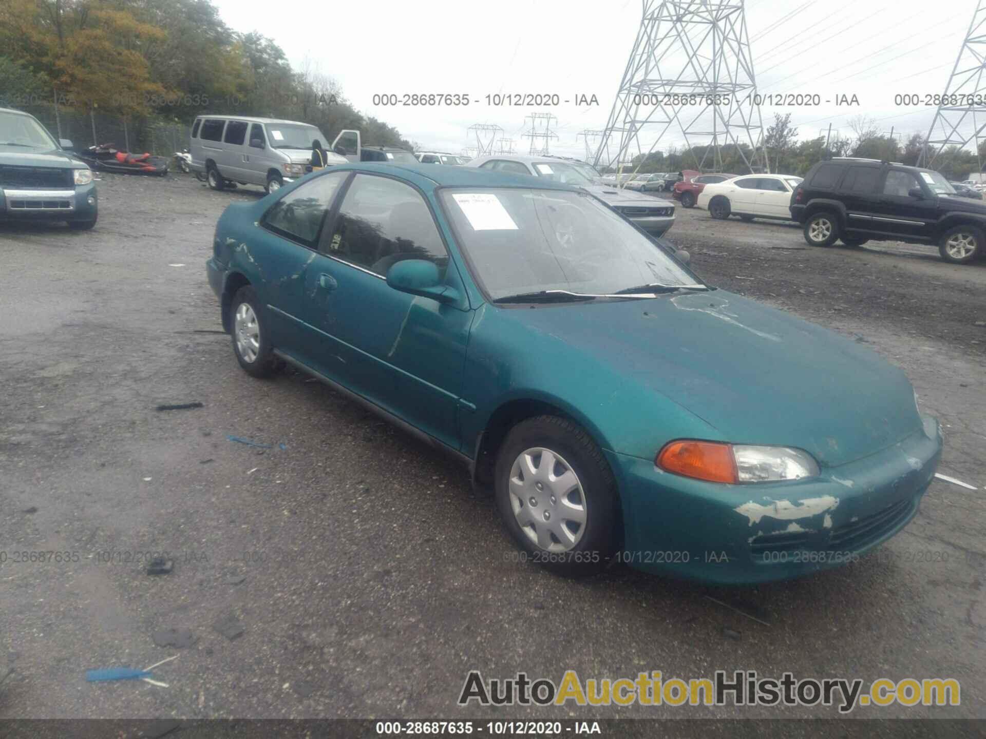 HONDA CIVIC DX, 2HGEJ2228SH537325