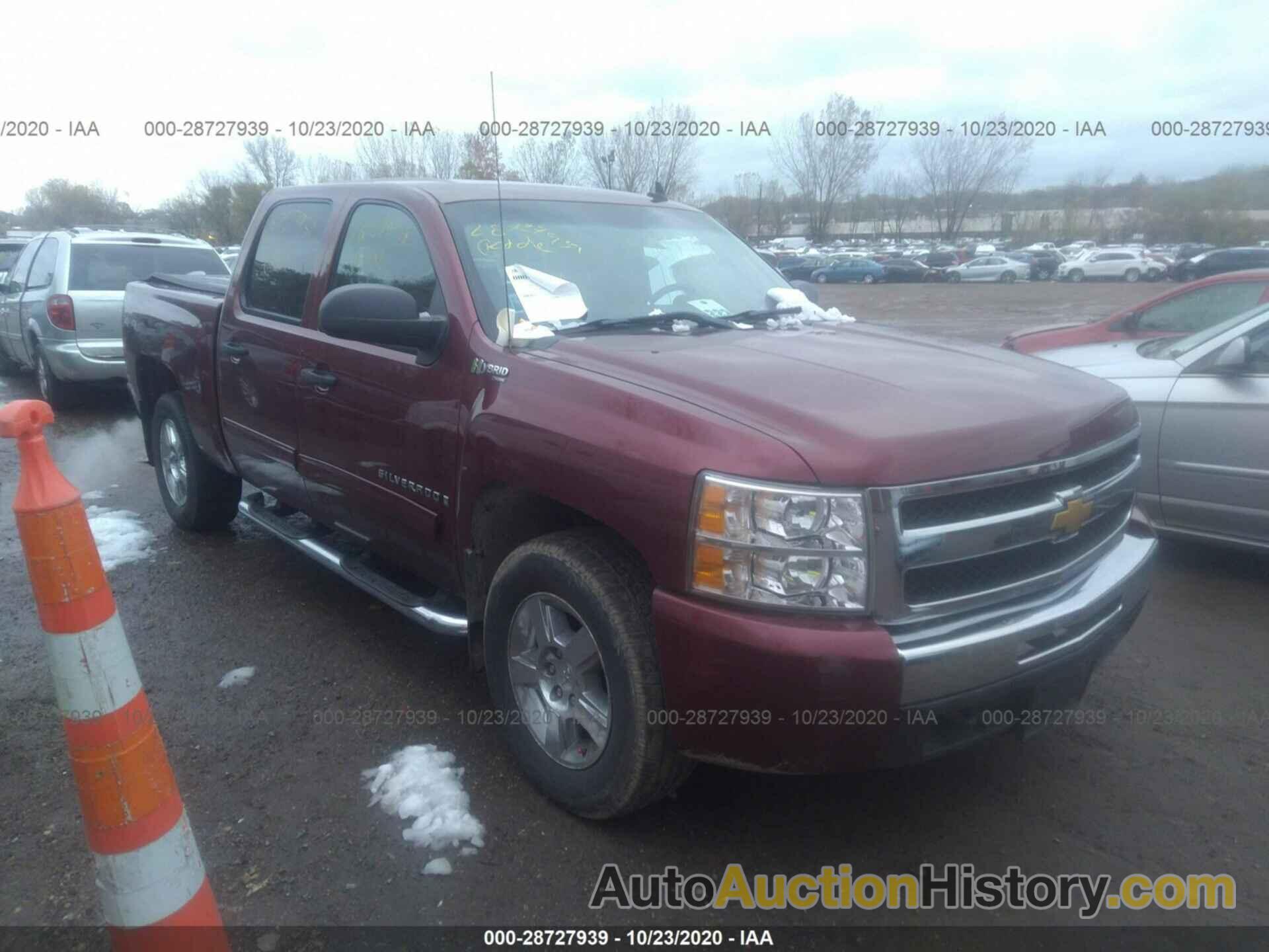 CHEVROLET SILVERADO 1500 HYBRID 1HY, 2GCFK135091120075