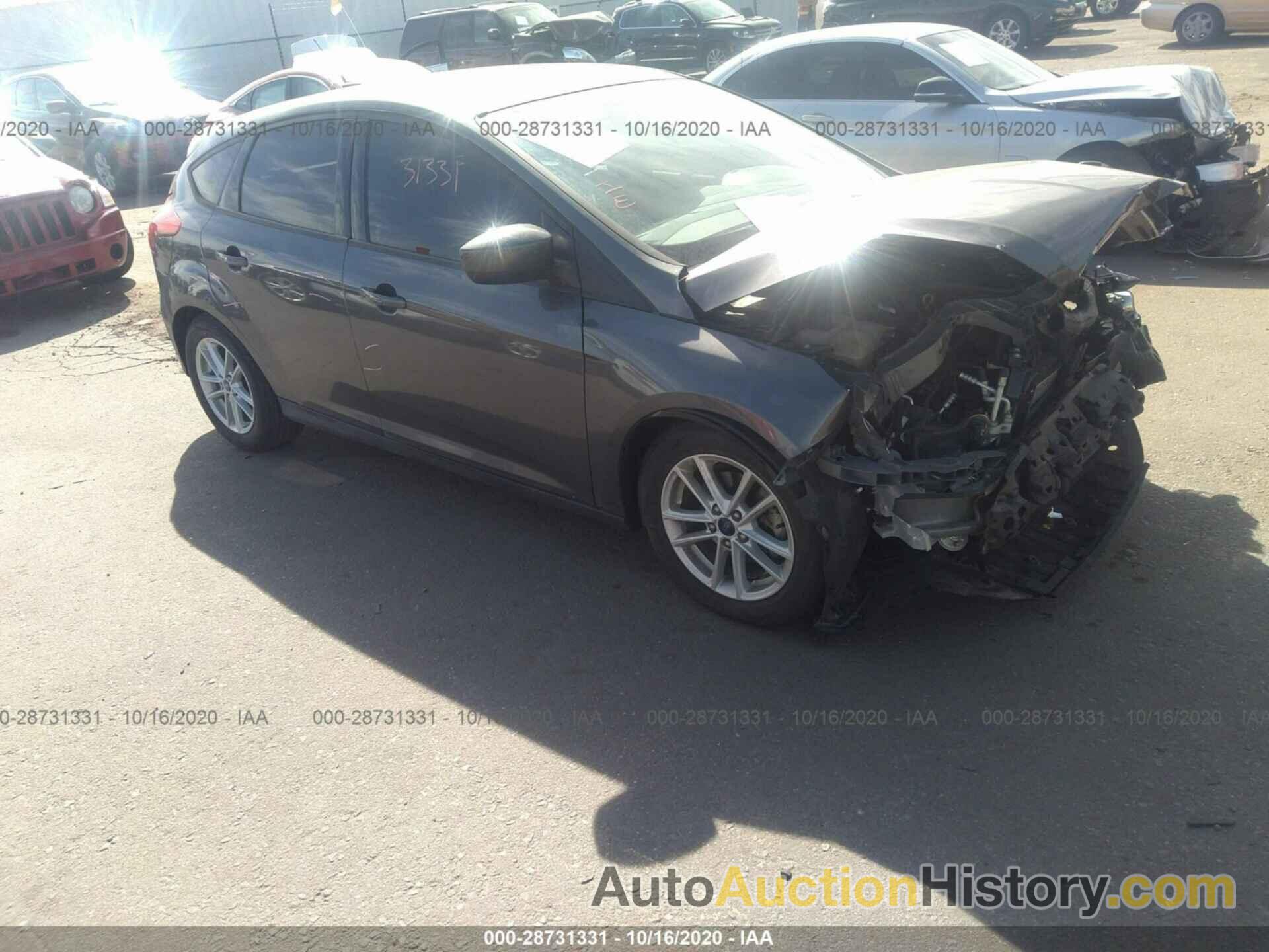 FORD FOCUS SE, 1FADP3K29JL282657