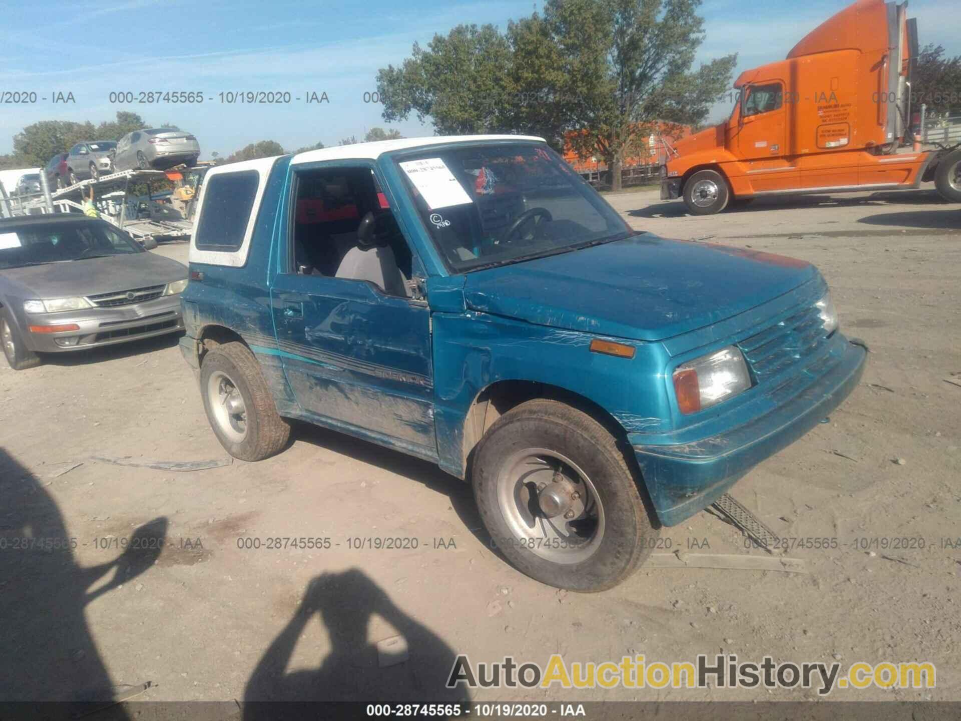 SUZUKI SIDEKICK JS, 2S3TC01C1P6406059