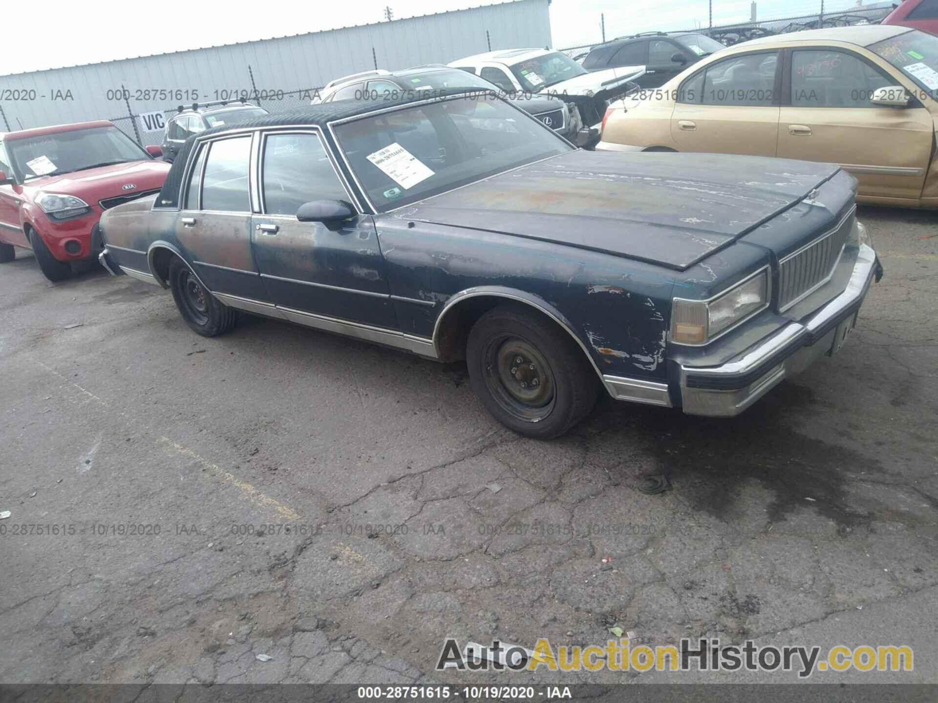 CHEVROLET CAPRICE CLASSIC BROUGHAM, 1G1BU51E0KR152890