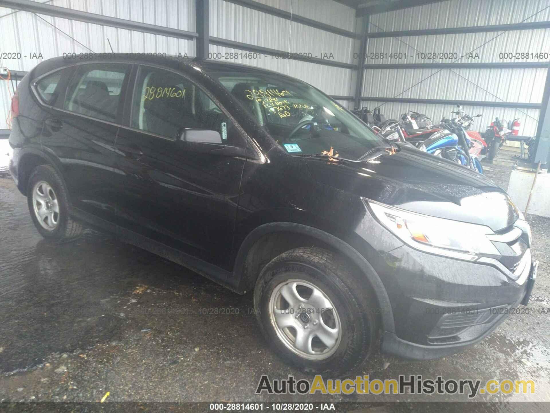 HONDA CR-V LX, 5J6RM4H34FL067526