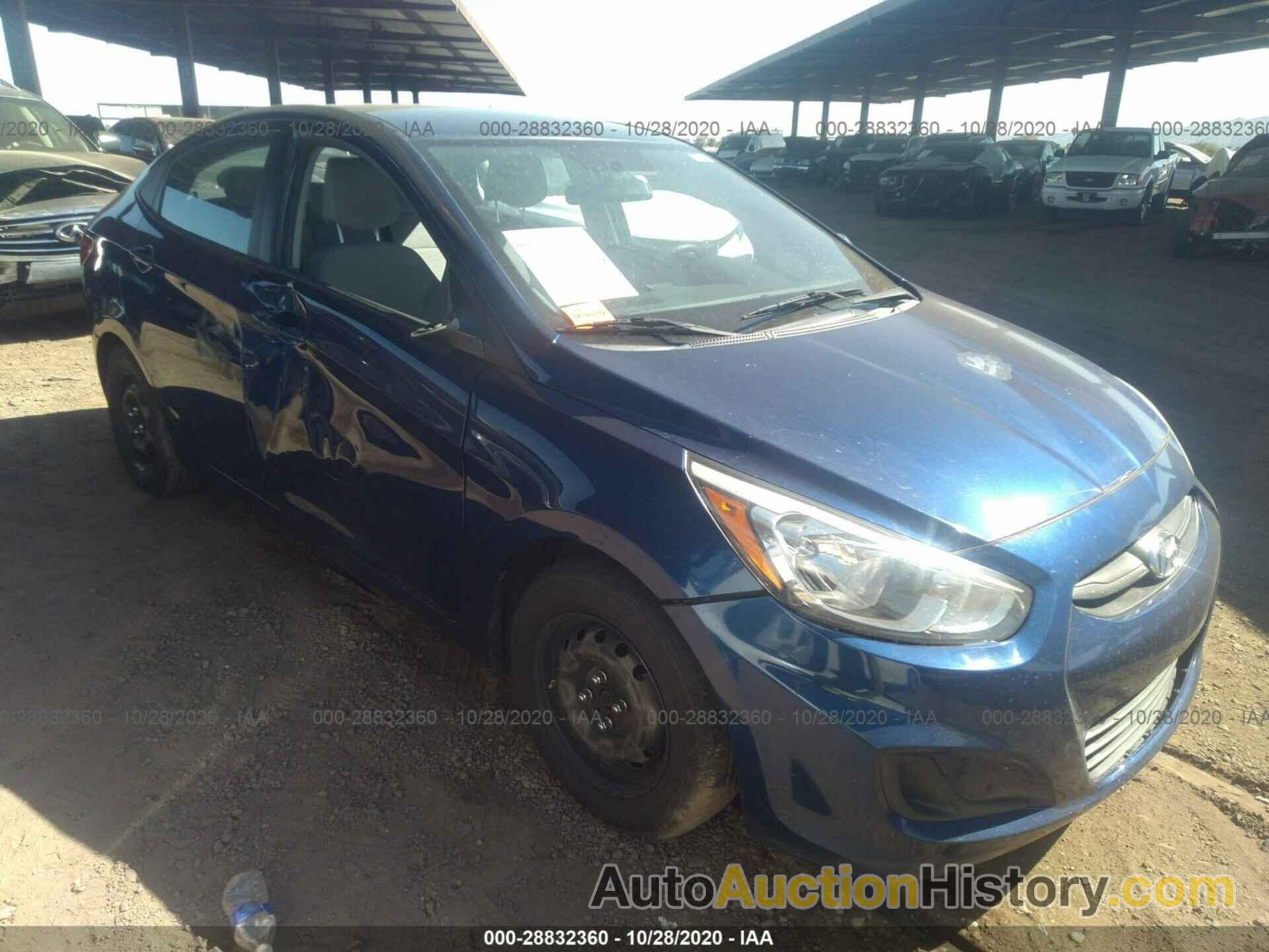 HYUNDAI ACCENT GLS, KMHCT4AE6FU915129